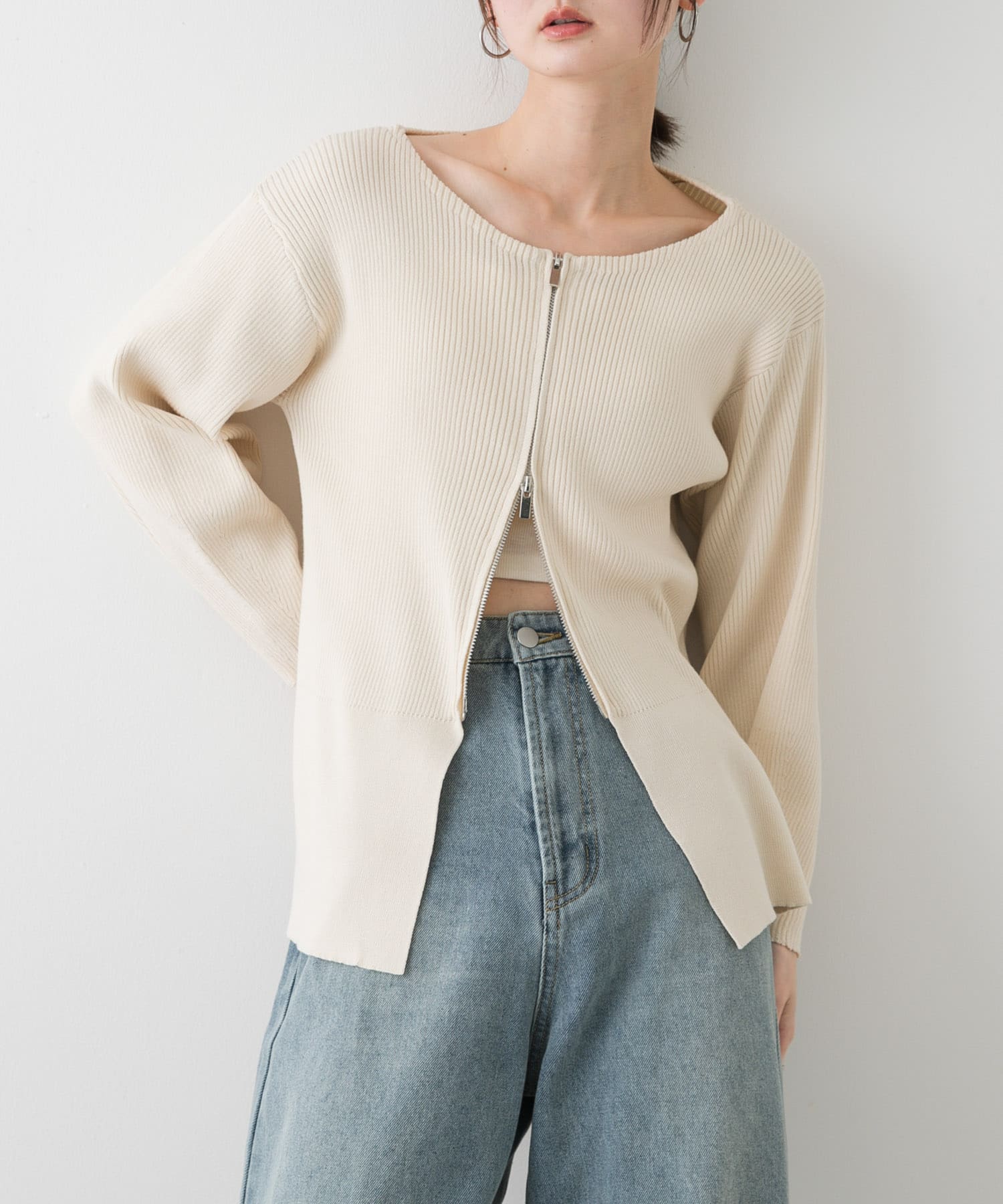 身長：169cm サイズ：one