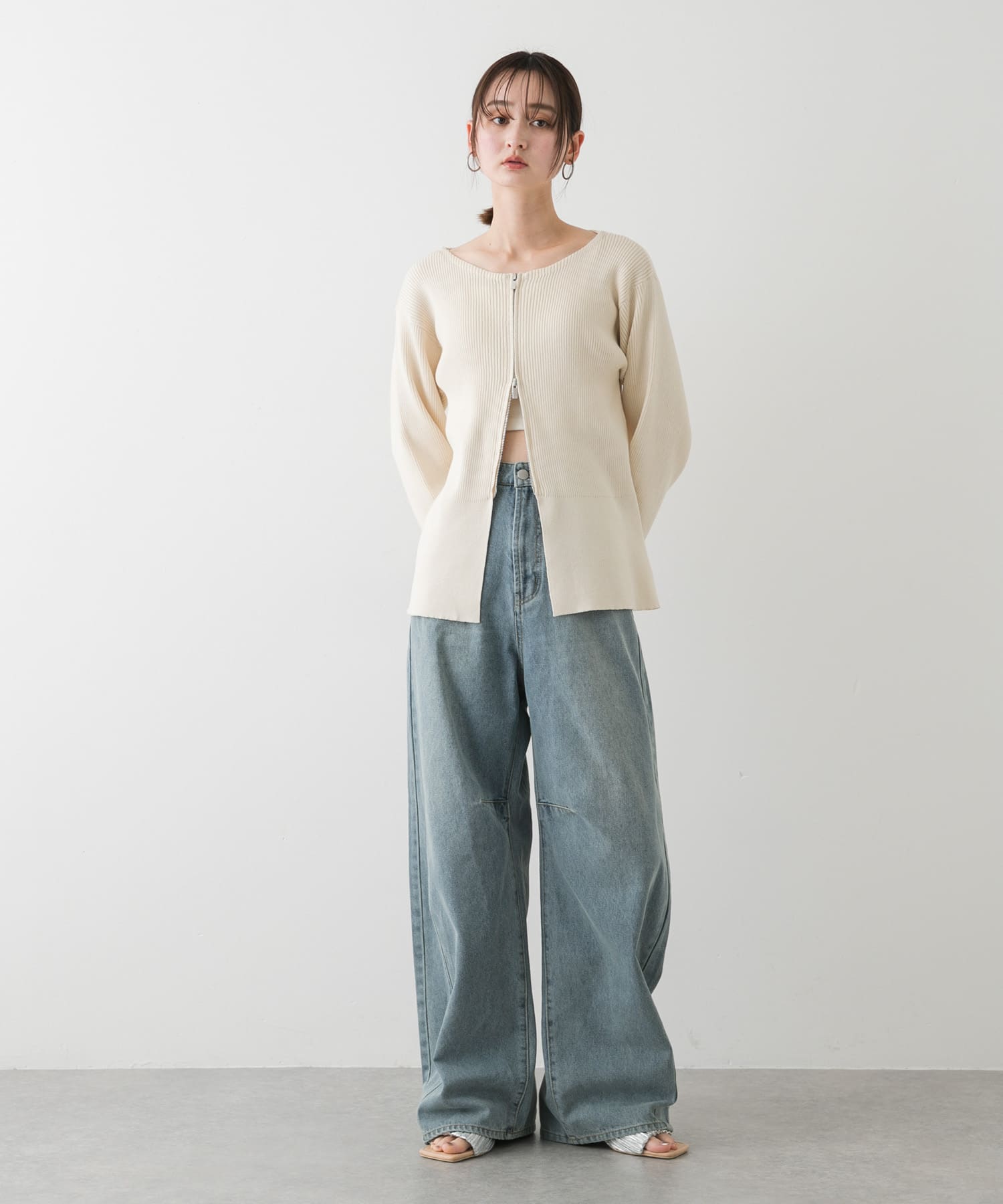 身長：169cm サイズ：one