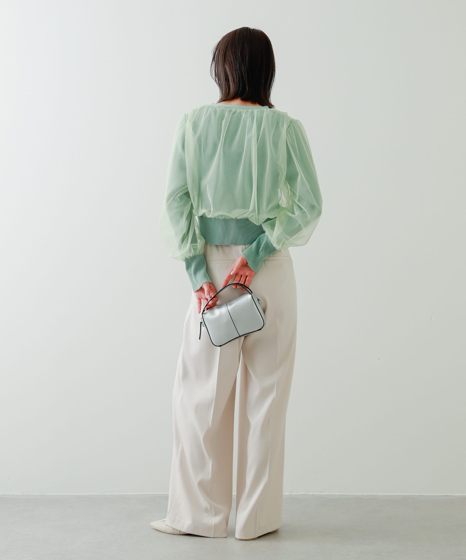 身長：169cm サイズ：one