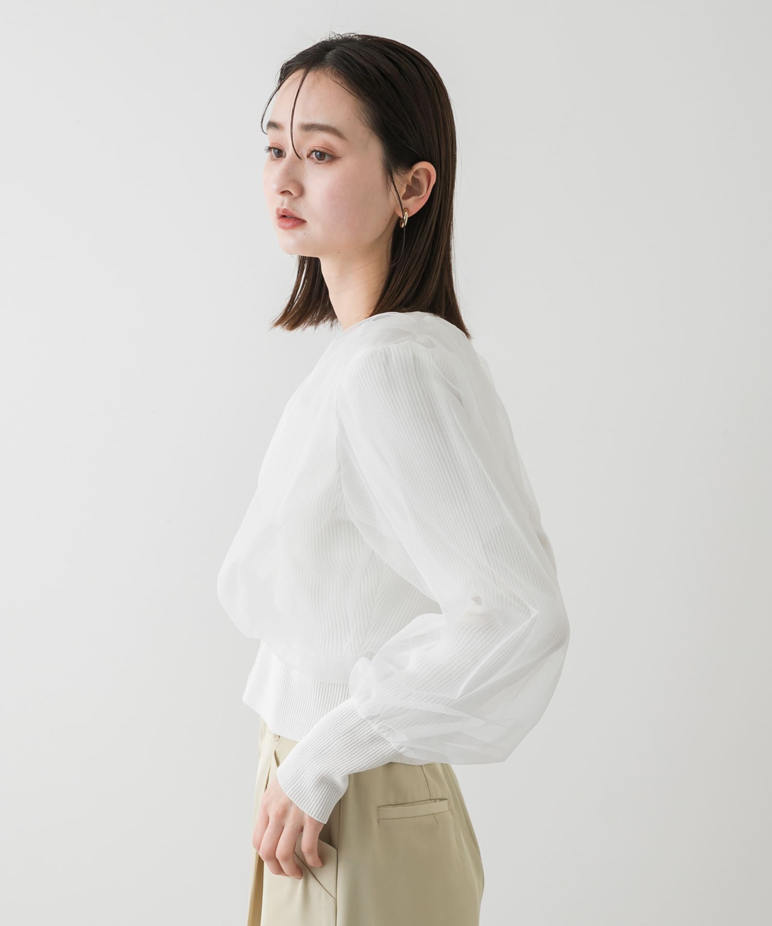 身長：169cm サイズ：one