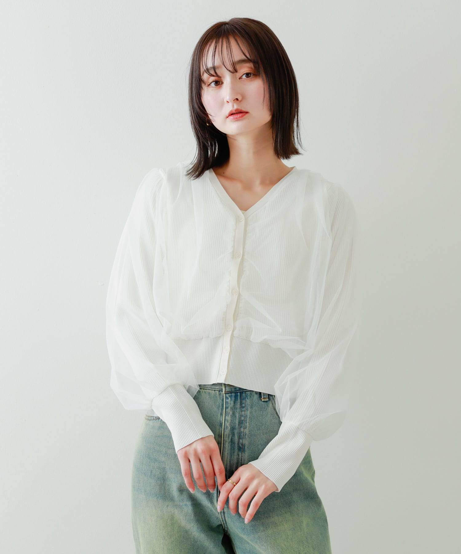 身長：169cm サイズ：one