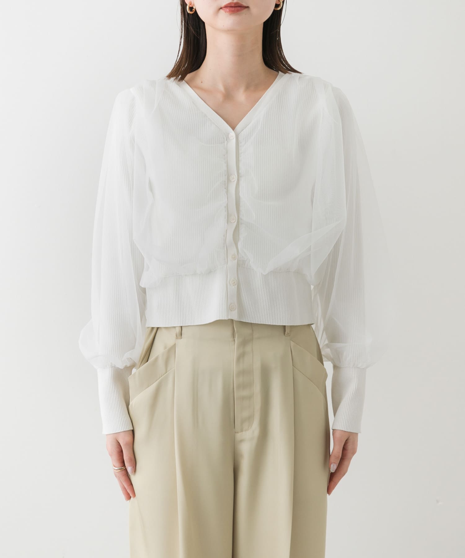 身長：169cm サイズ：one