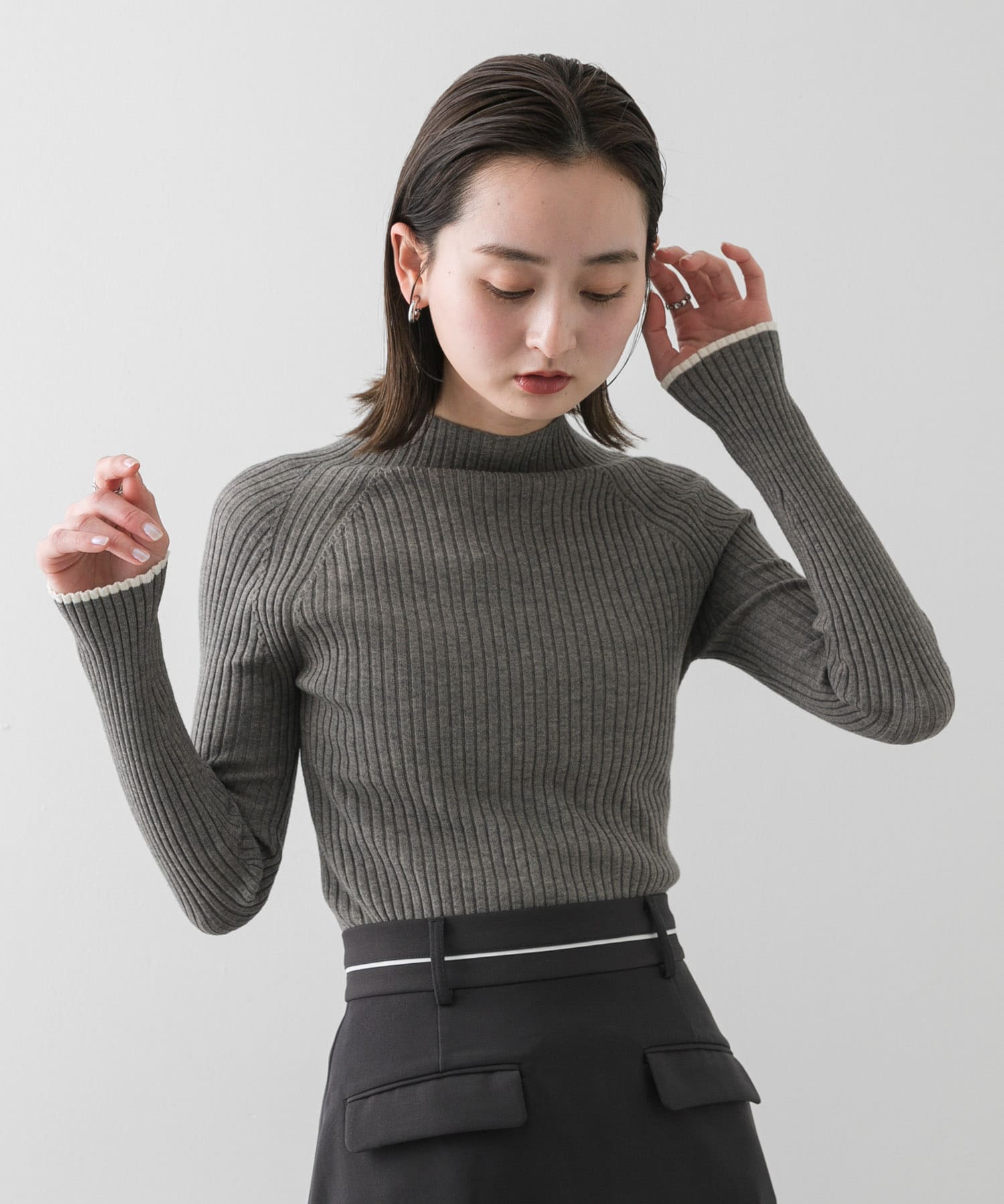 身長：169cm サイズ：one