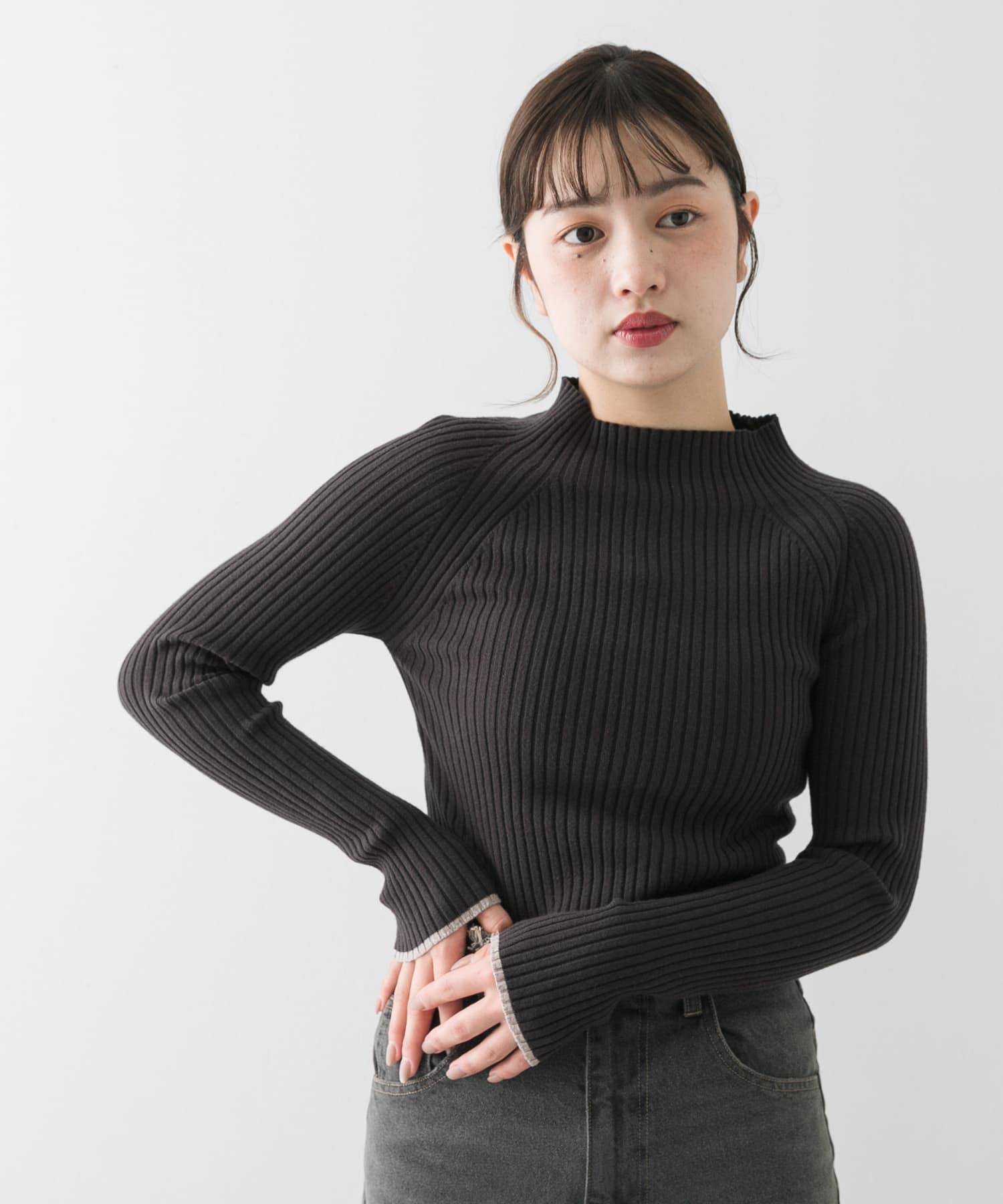 身長：158cm サイズ：one