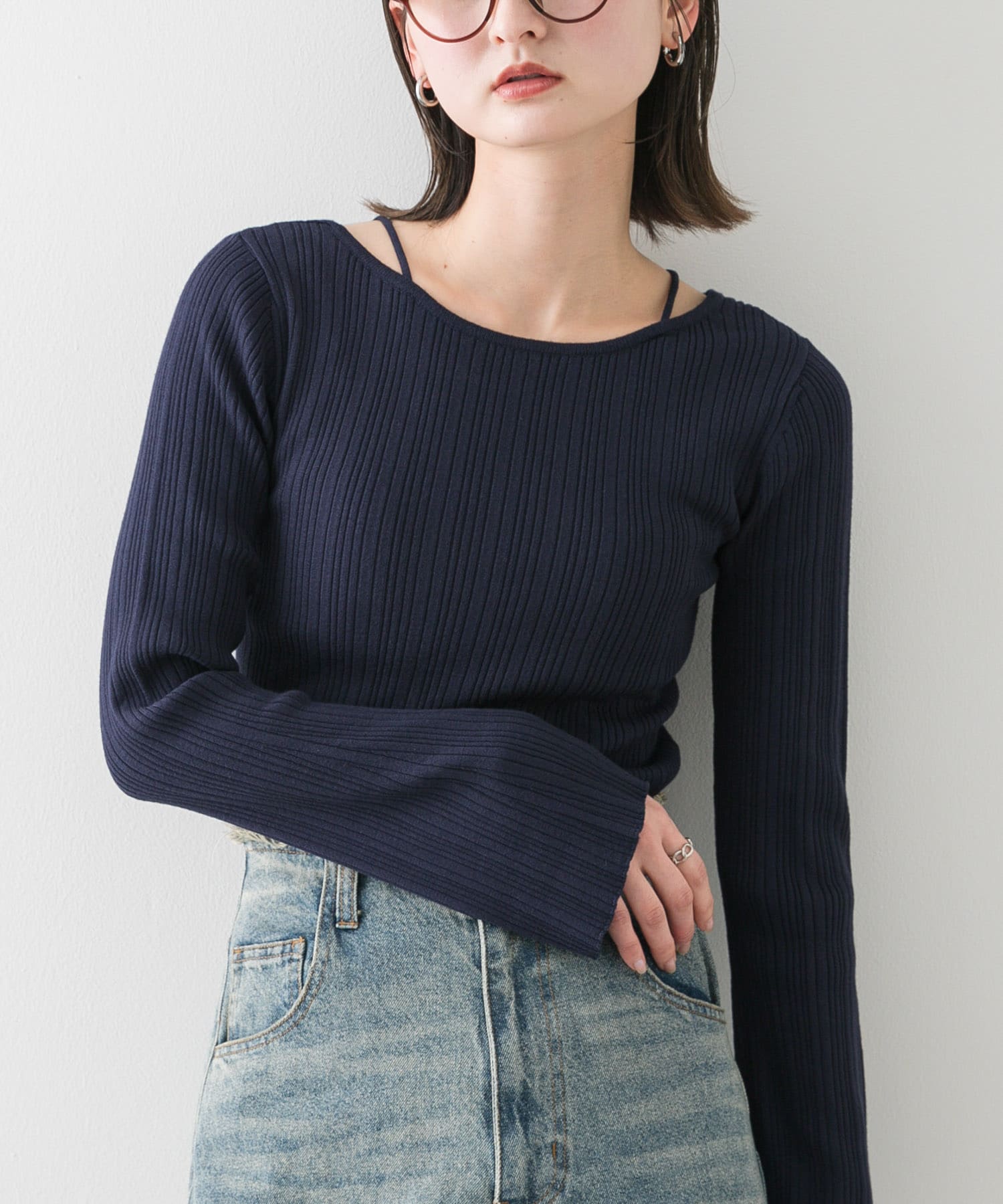 身長：169cm サイズ：one