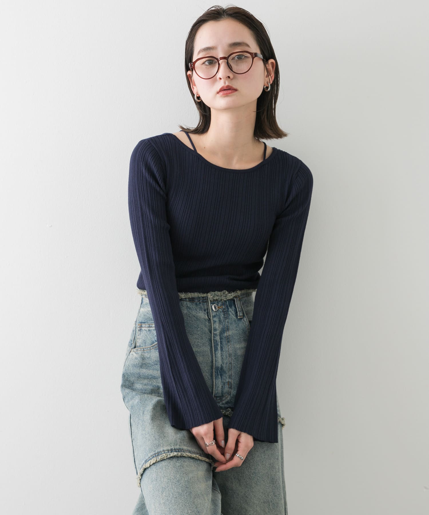 身長：169cm サイズ：one