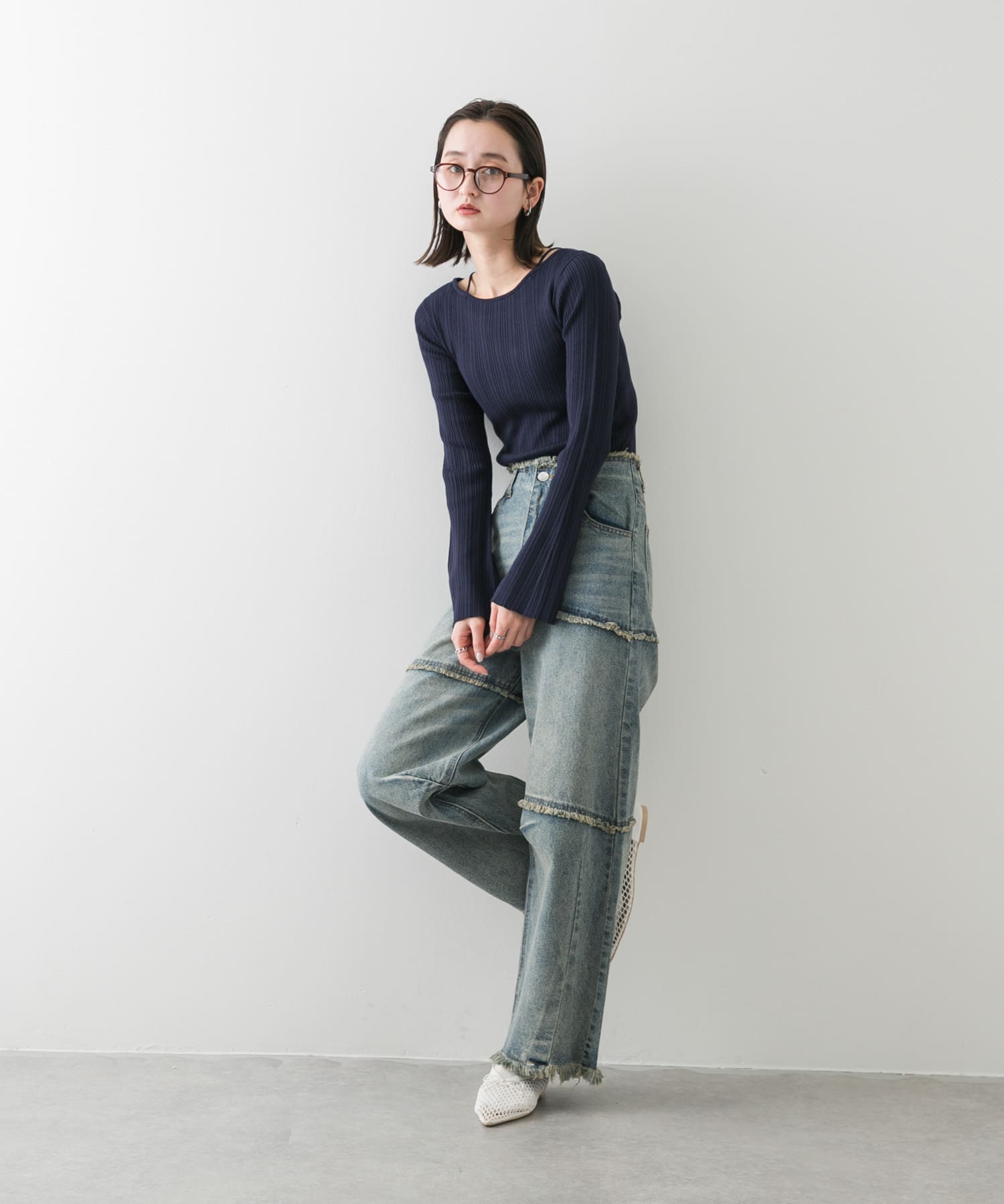 身長：169cm サイズ：one