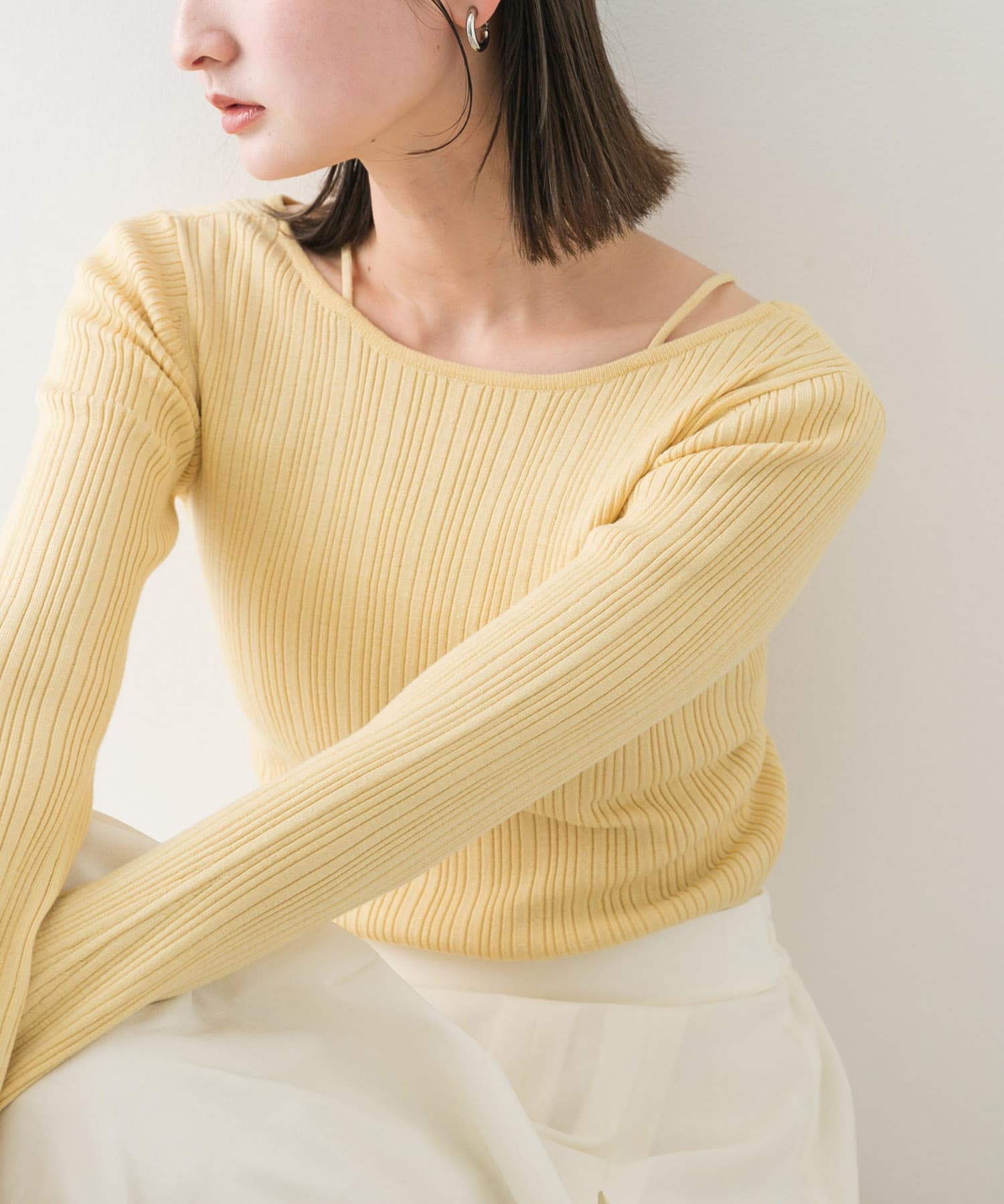 身長：169cm サイズ：one