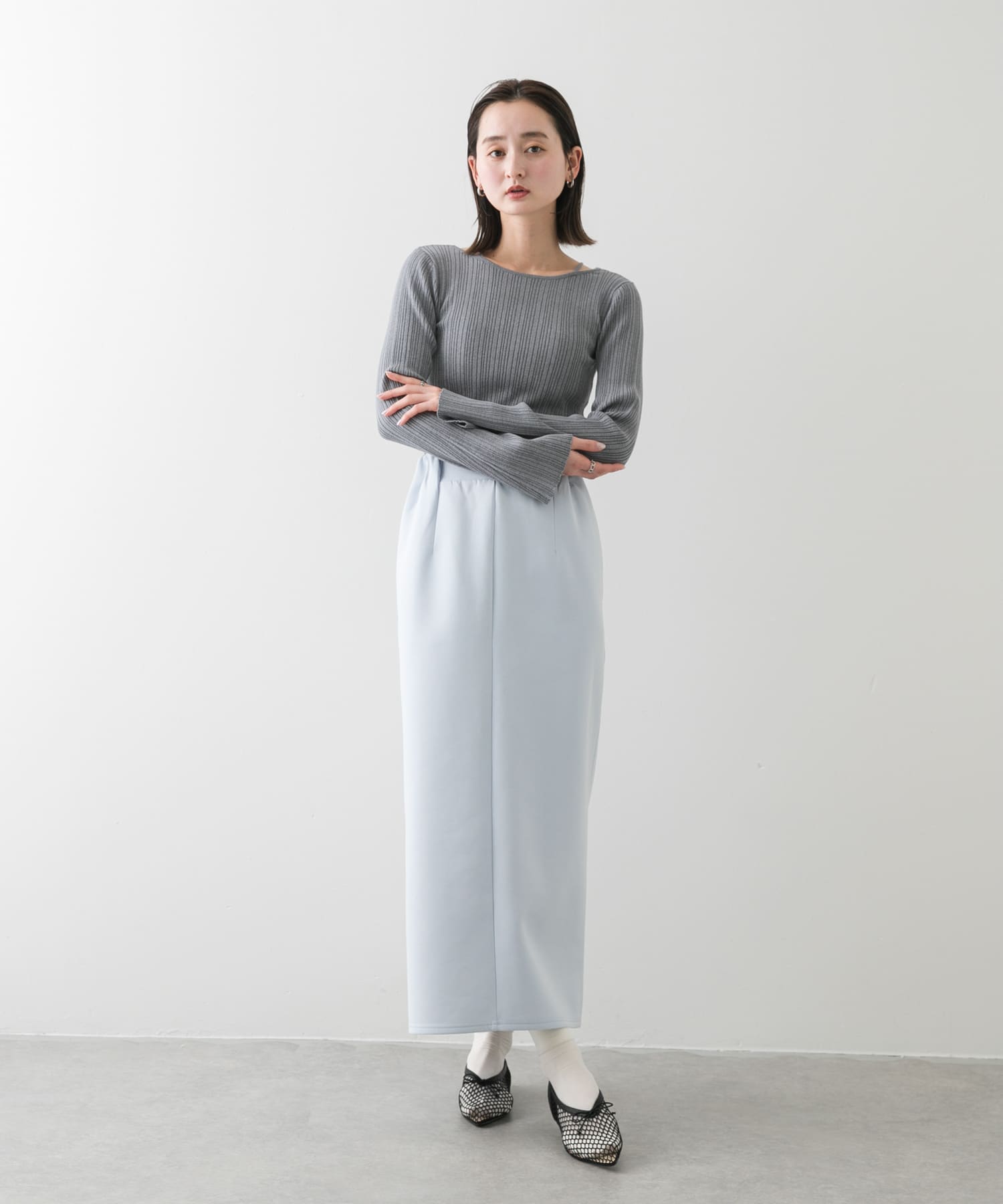 身長：169cm サイズ：one