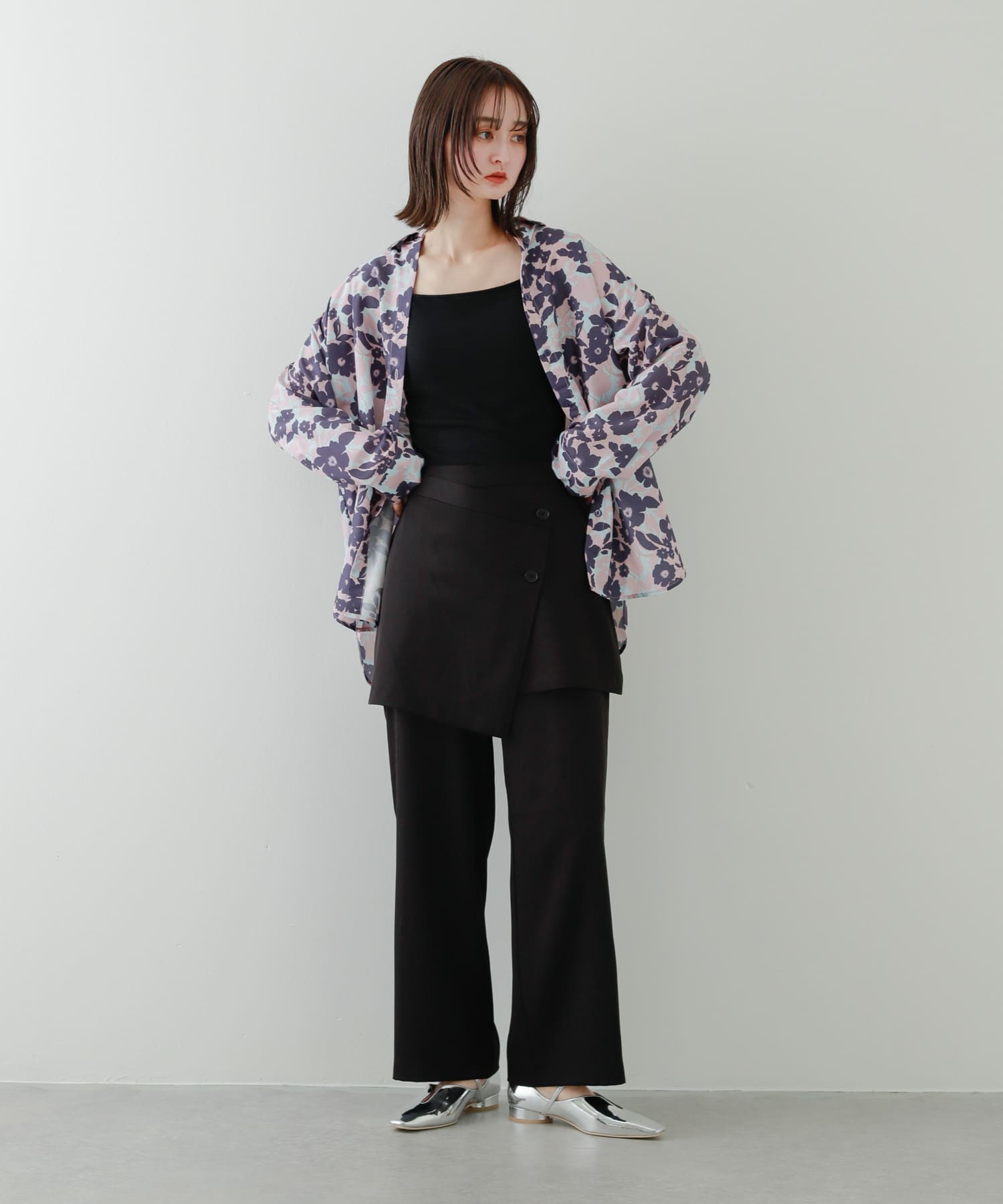 身長：169cm サイズ：one