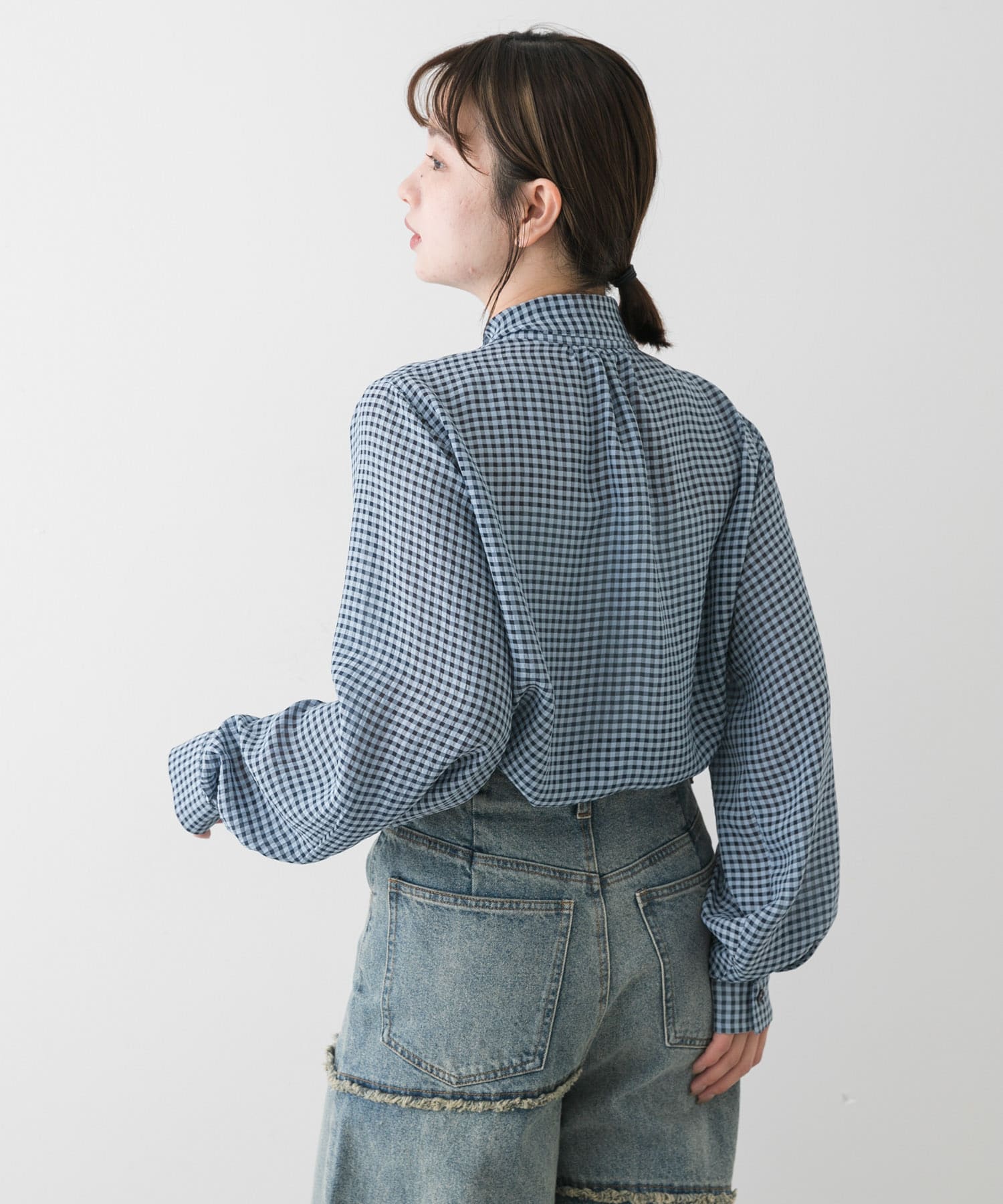 身長：158cm サイズ：one