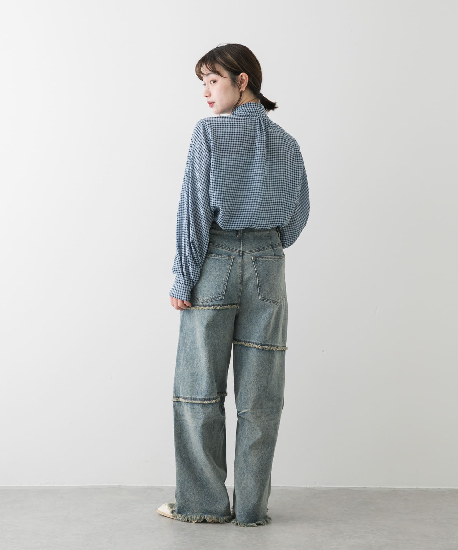 身長：158cm サイズ：one