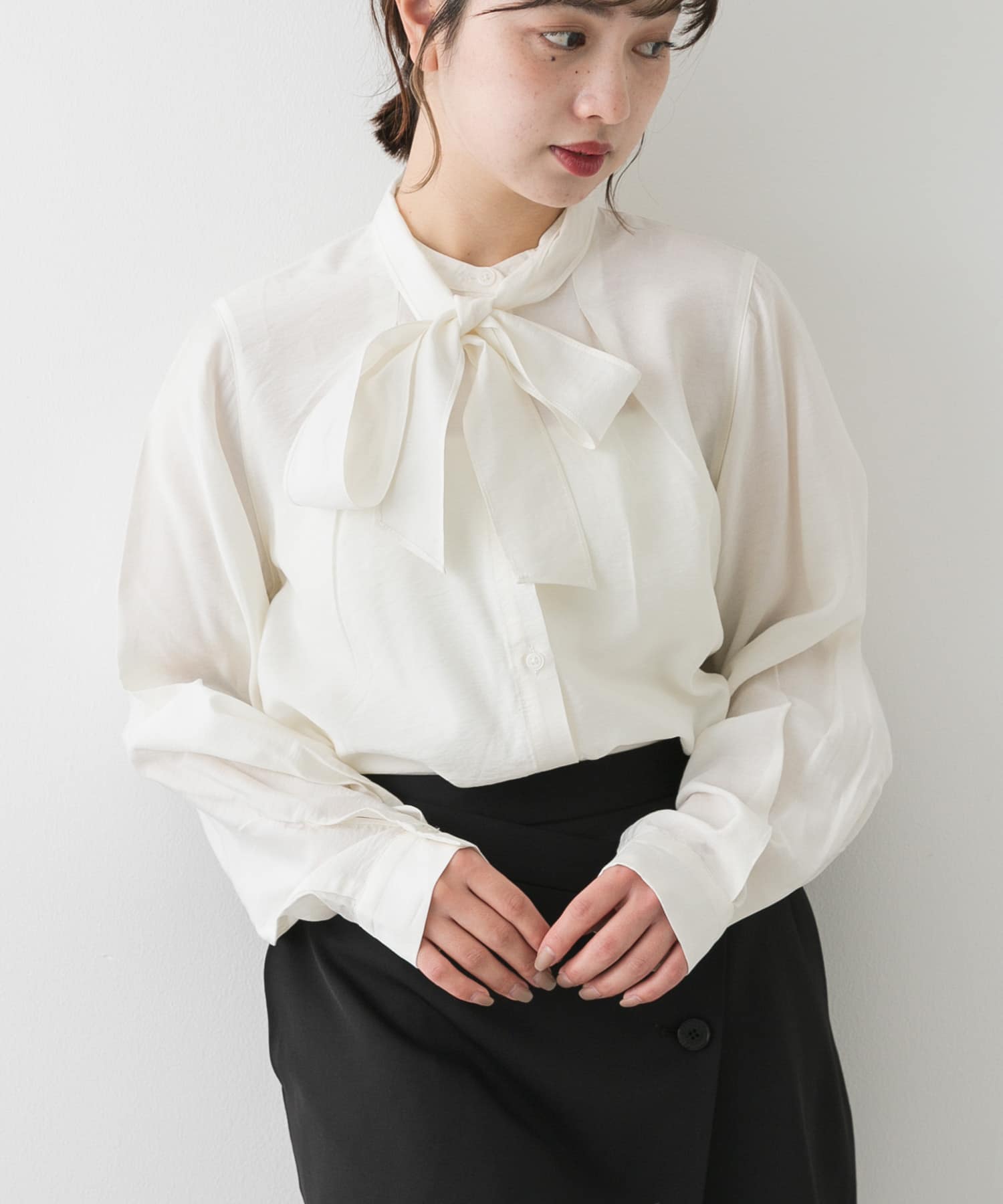 身長：158cm サイズ：one