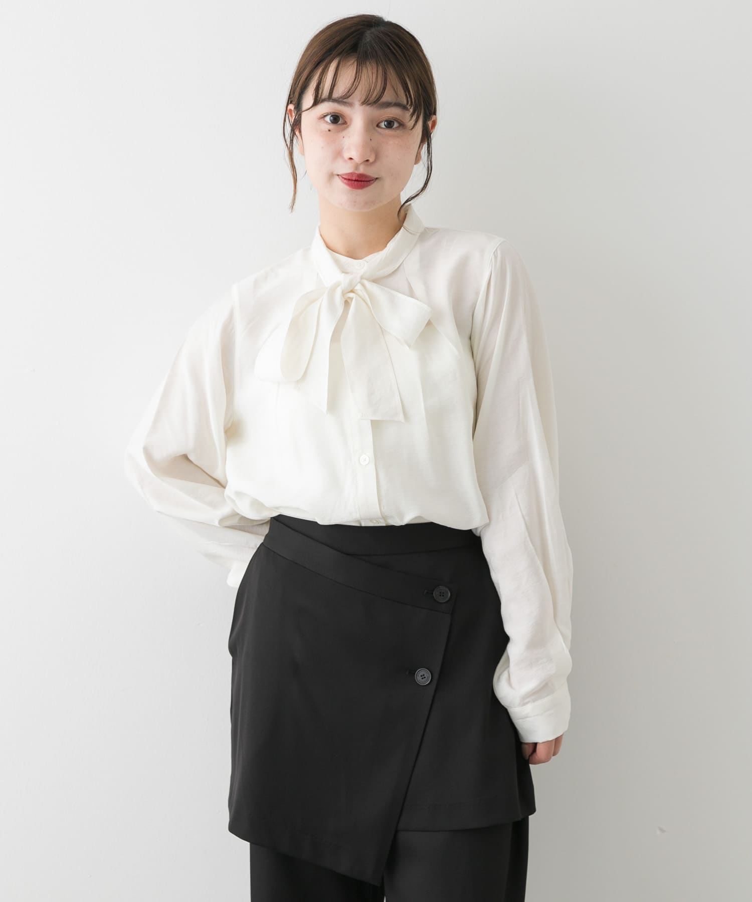 身長：158cm サイズ：one