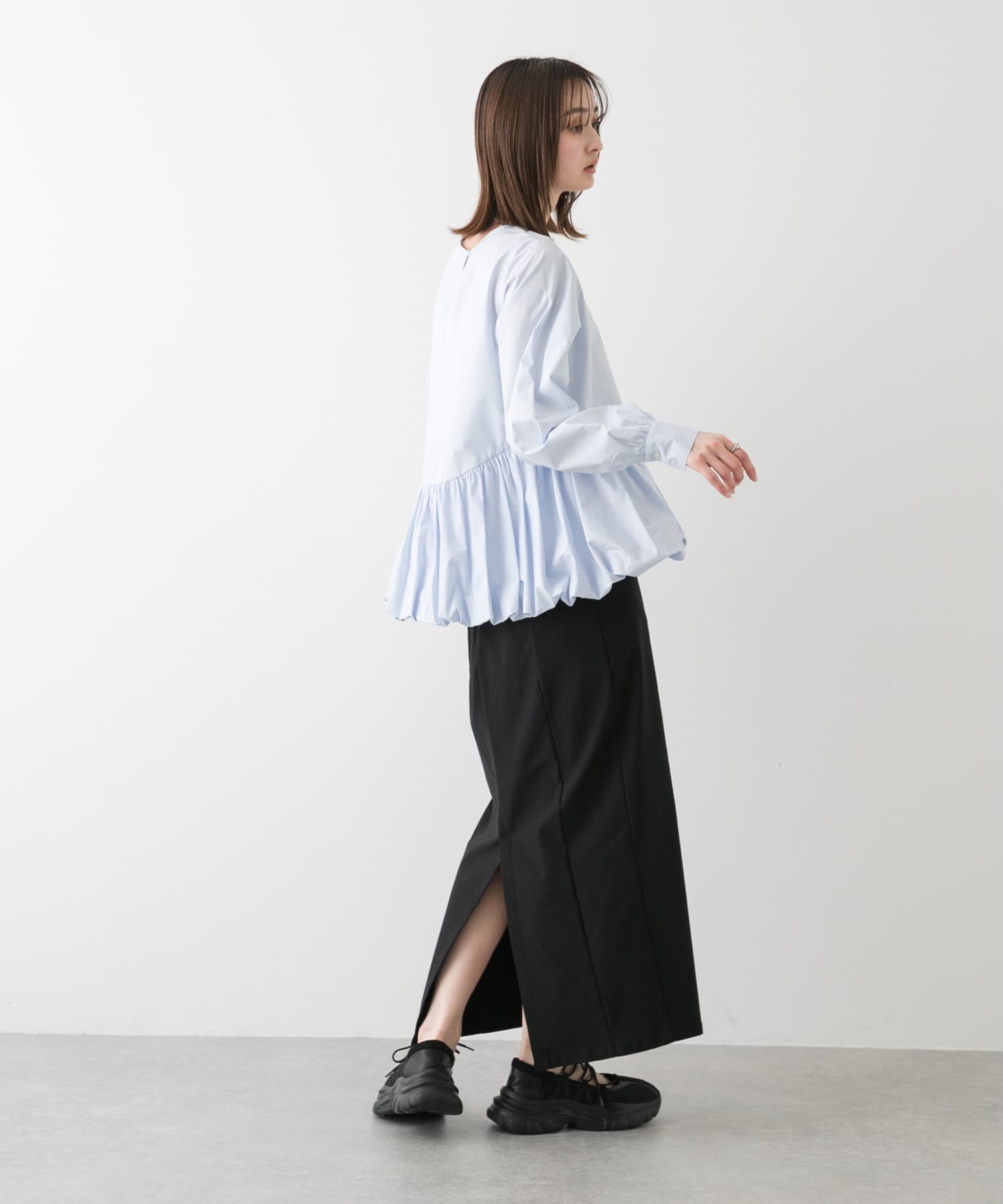 身長：169cm サイズ：one