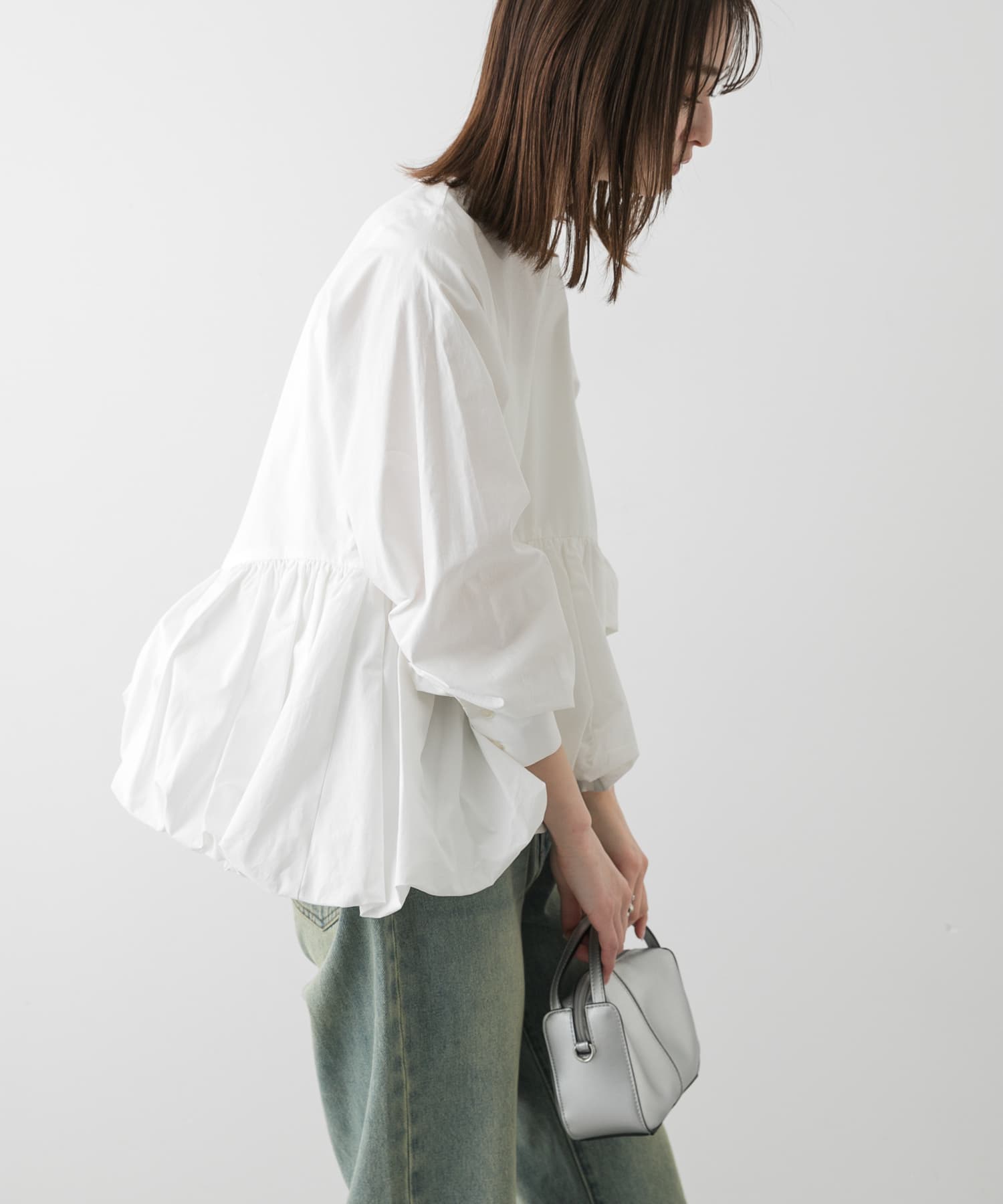 身長：169cm サイズ：one