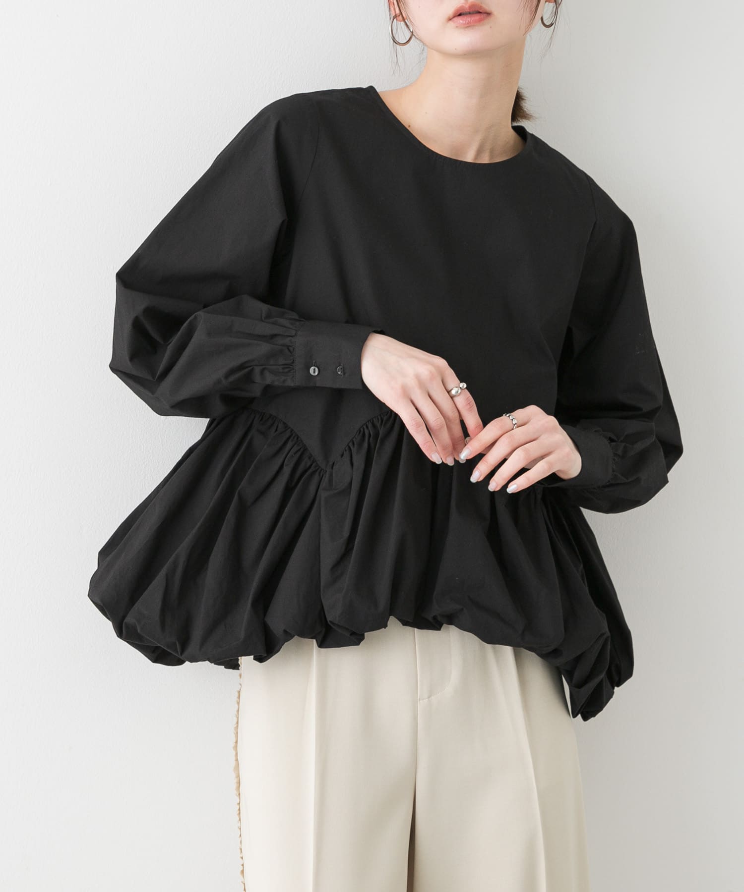 身長：169cm サイズ：one