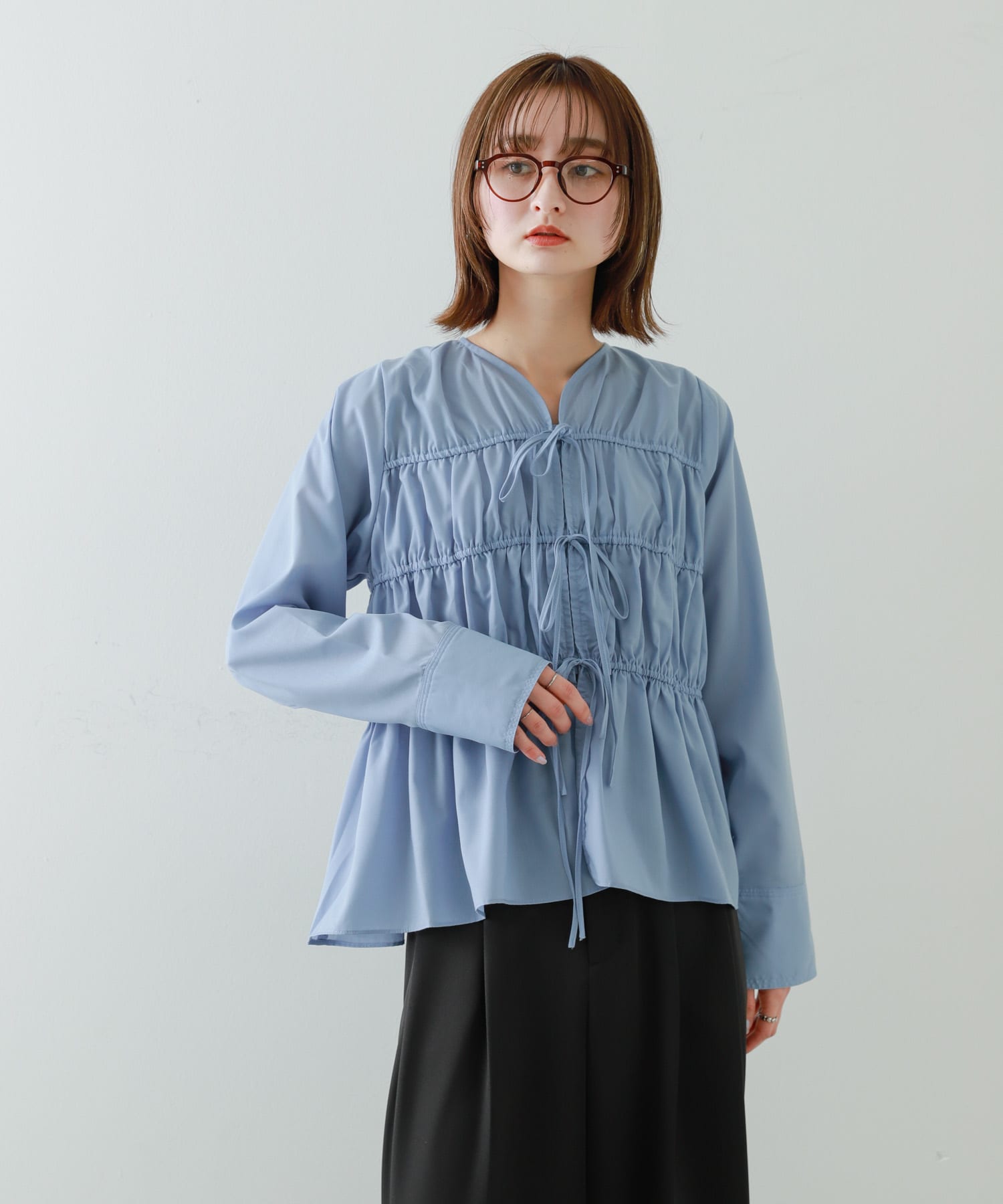 身長：169cm サイズ：one
