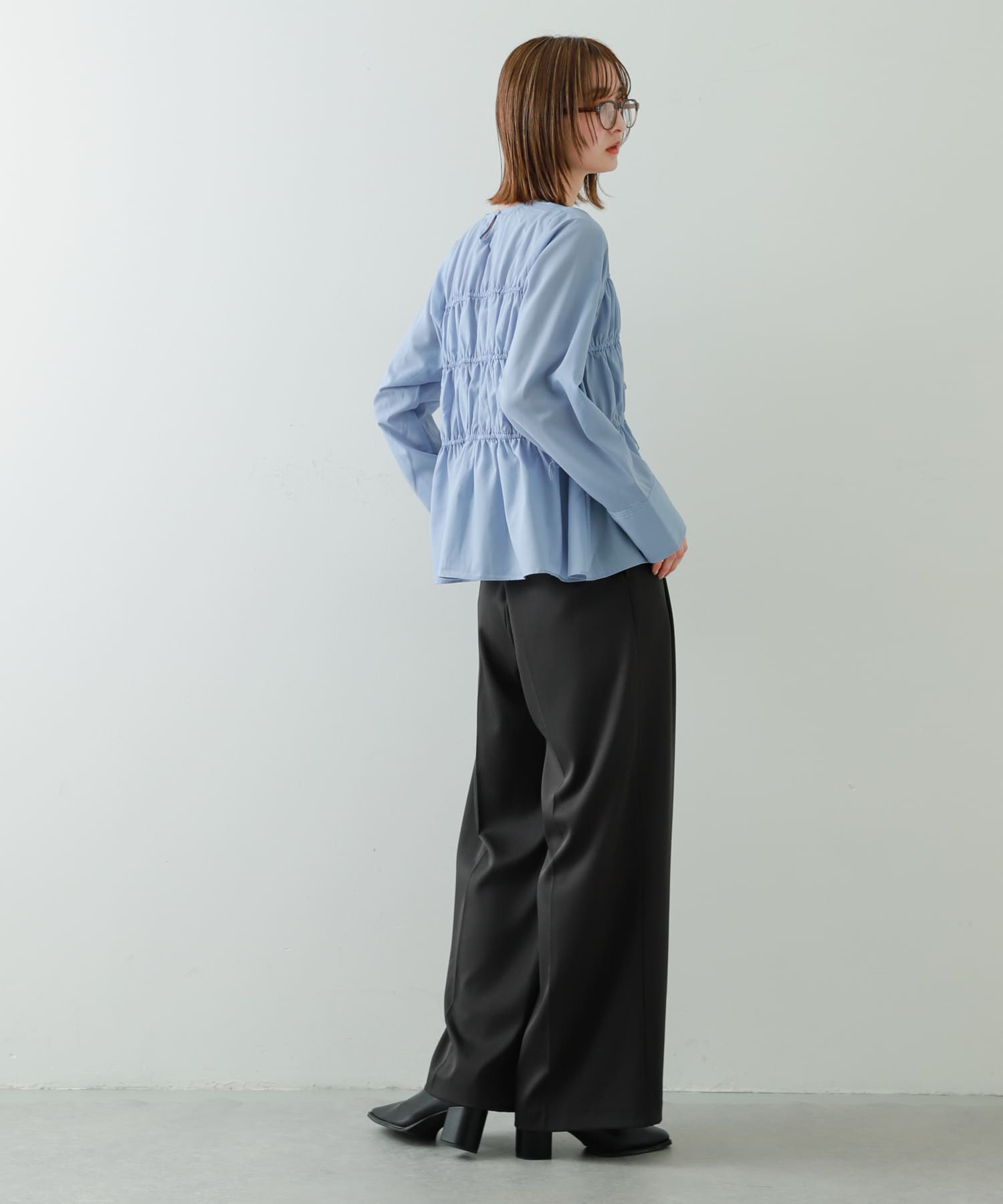 身長：169cm サイズ：one