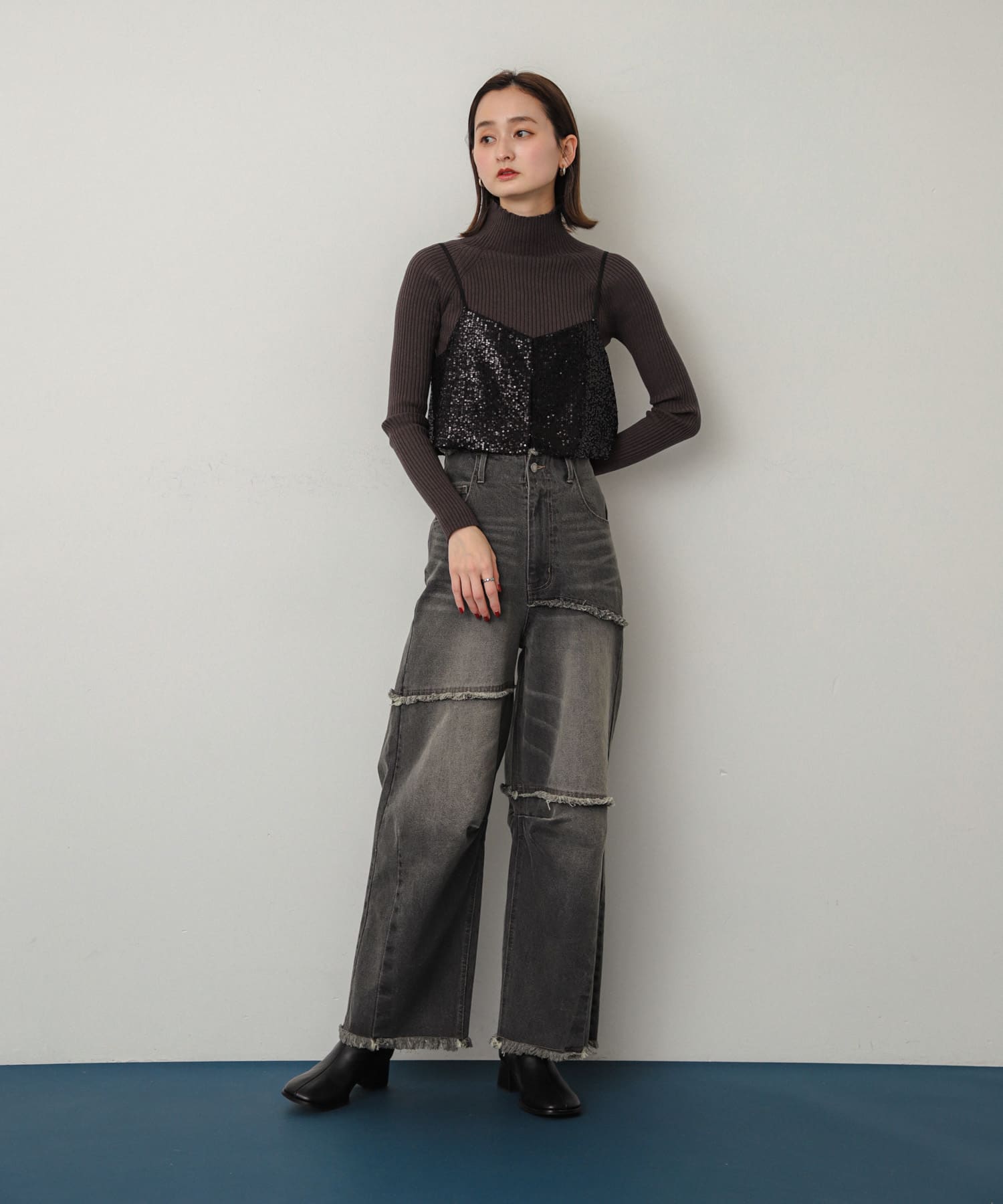 身長：169cm サイズ：one