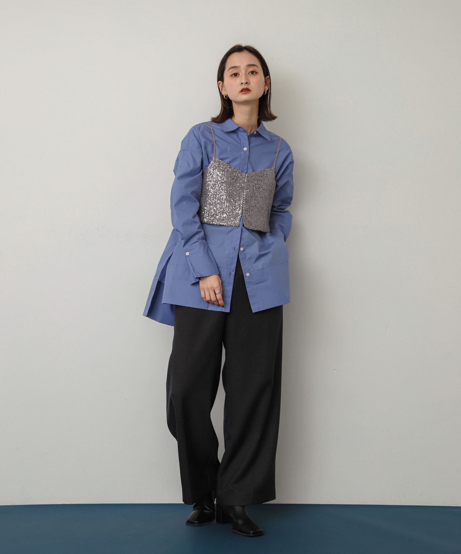 身長：169cm サイズ：one