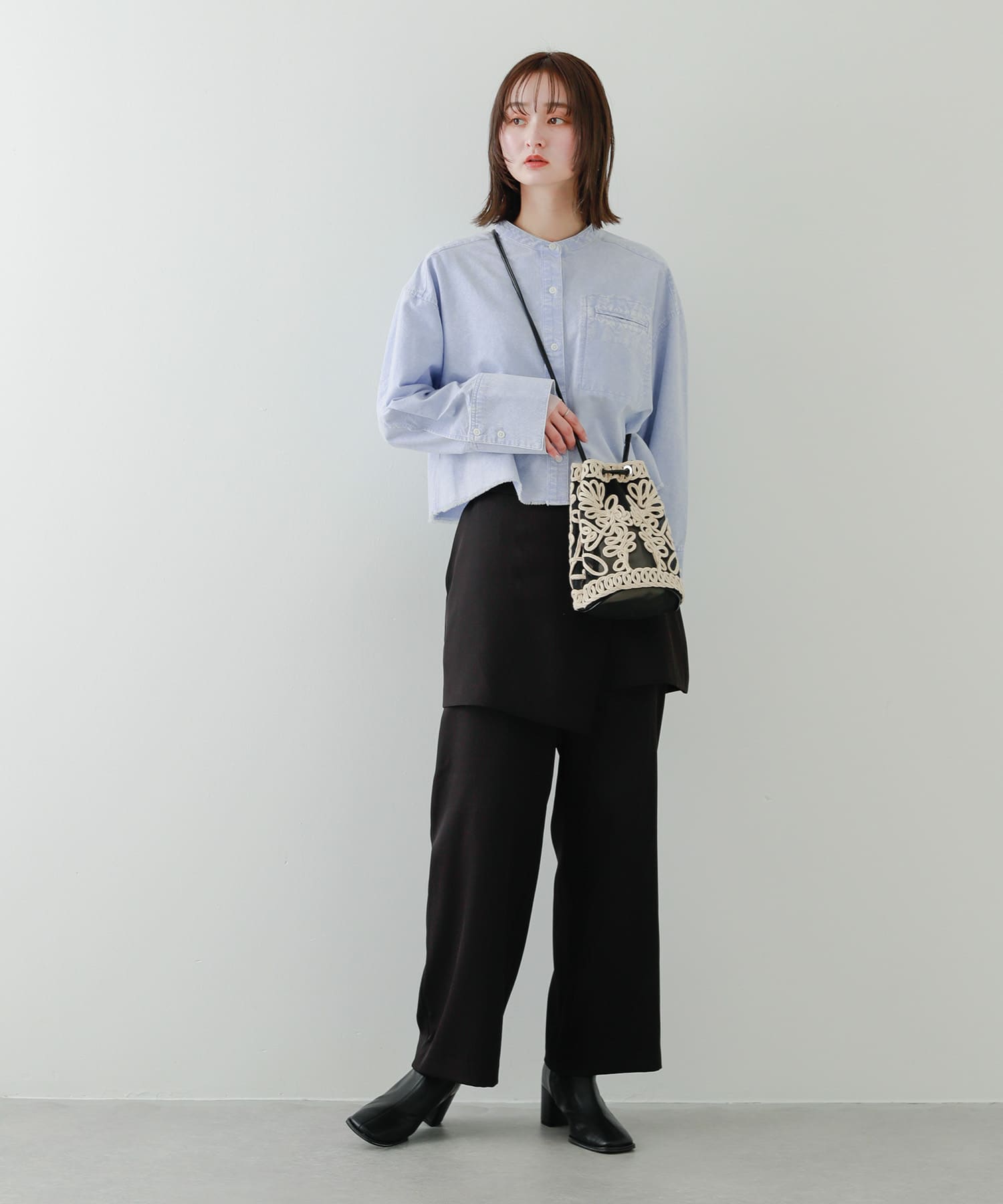 身長：169cm サイズ：one