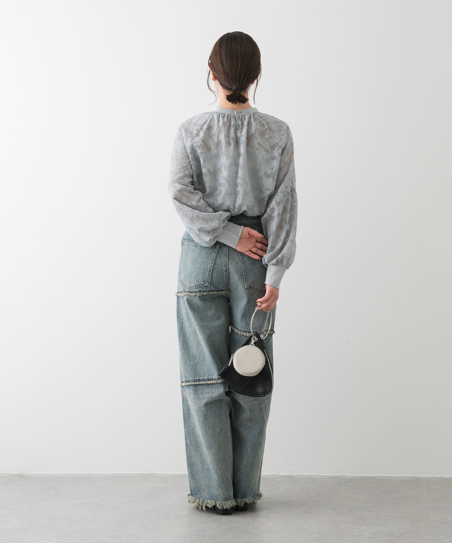 身長：158cm サイズ：one