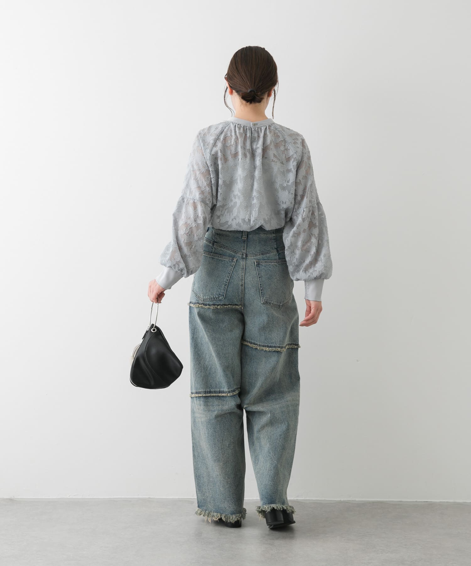 身長：158cm サイズ：one