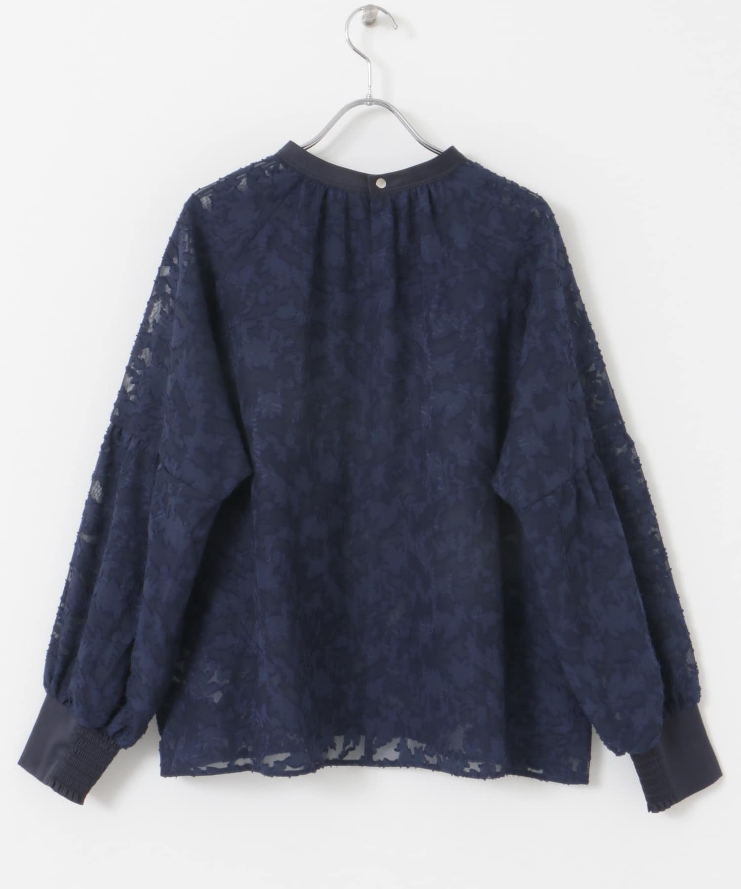 ボリュームスリーブジャガードブラウス(one BEIGE): トップス｜URBAN