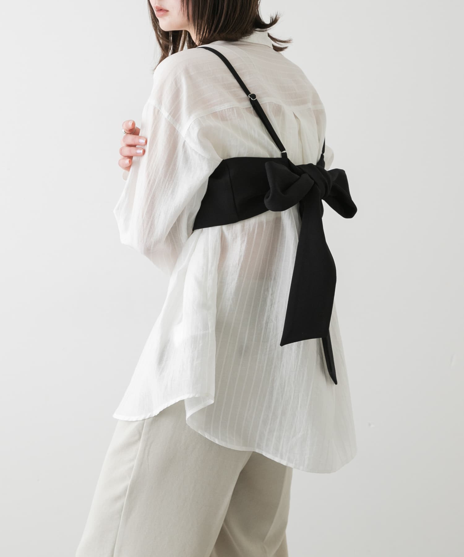 身長：169cm サイズ：one