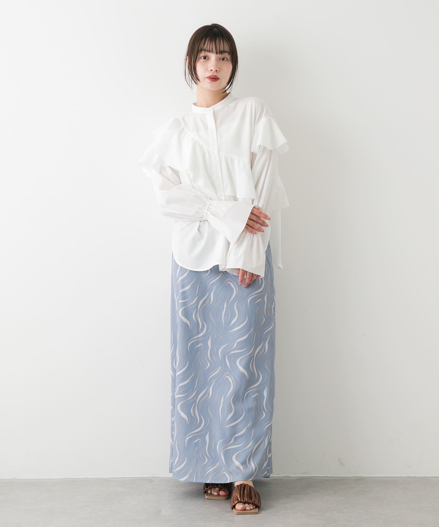 身長：158cm サイズ：one