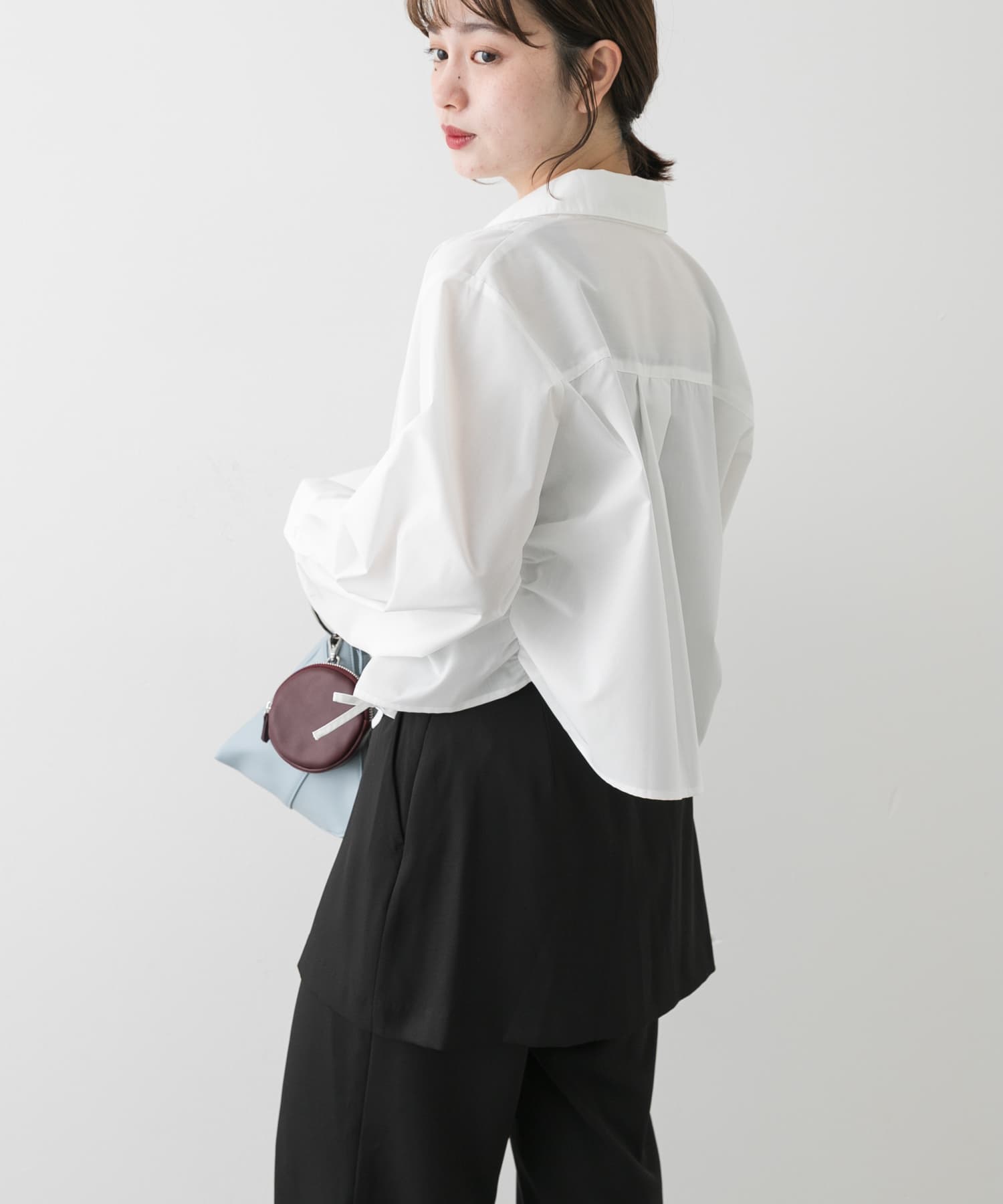 身長：158cm サイズ：one