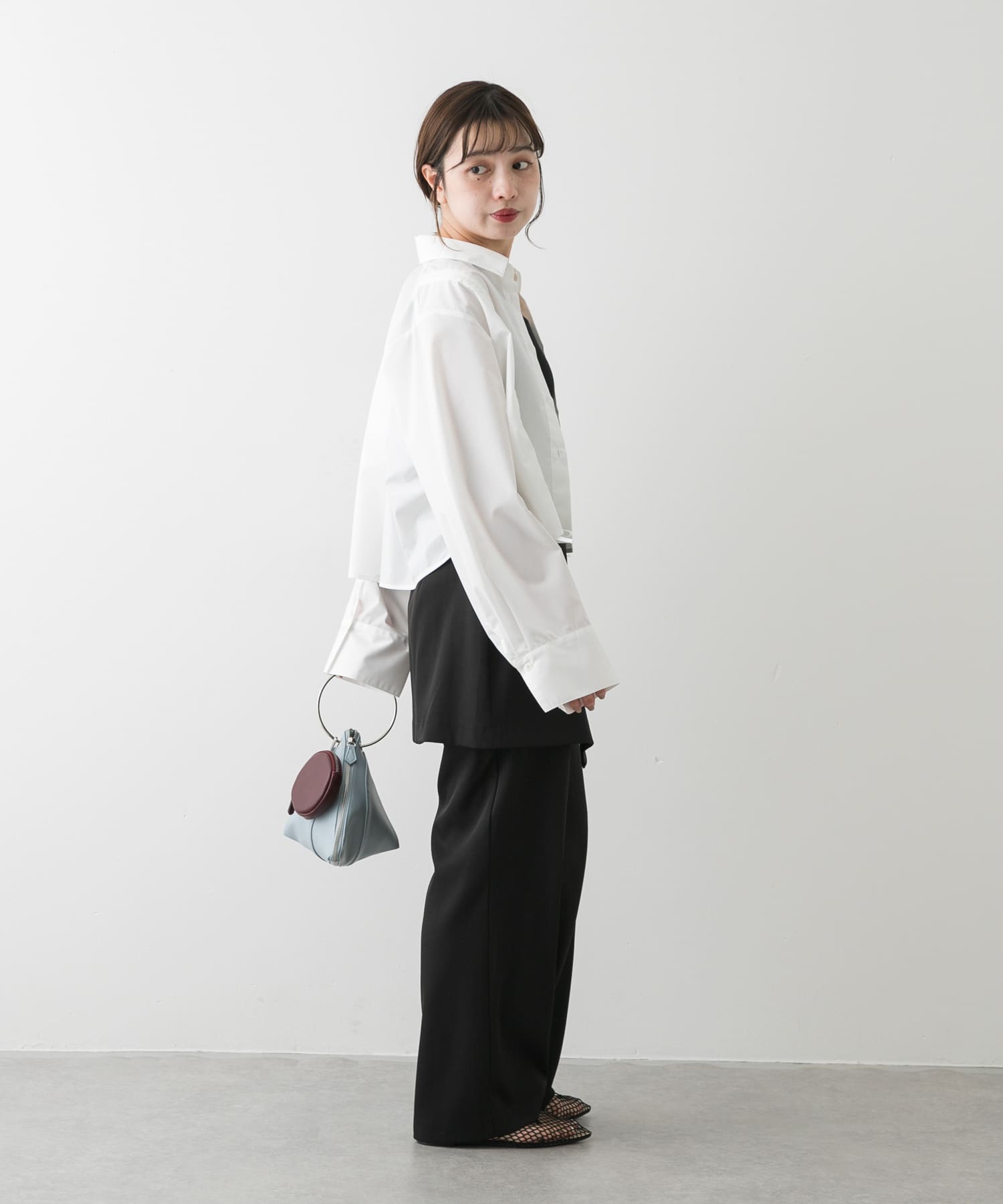 身長：158cm サイズ：one