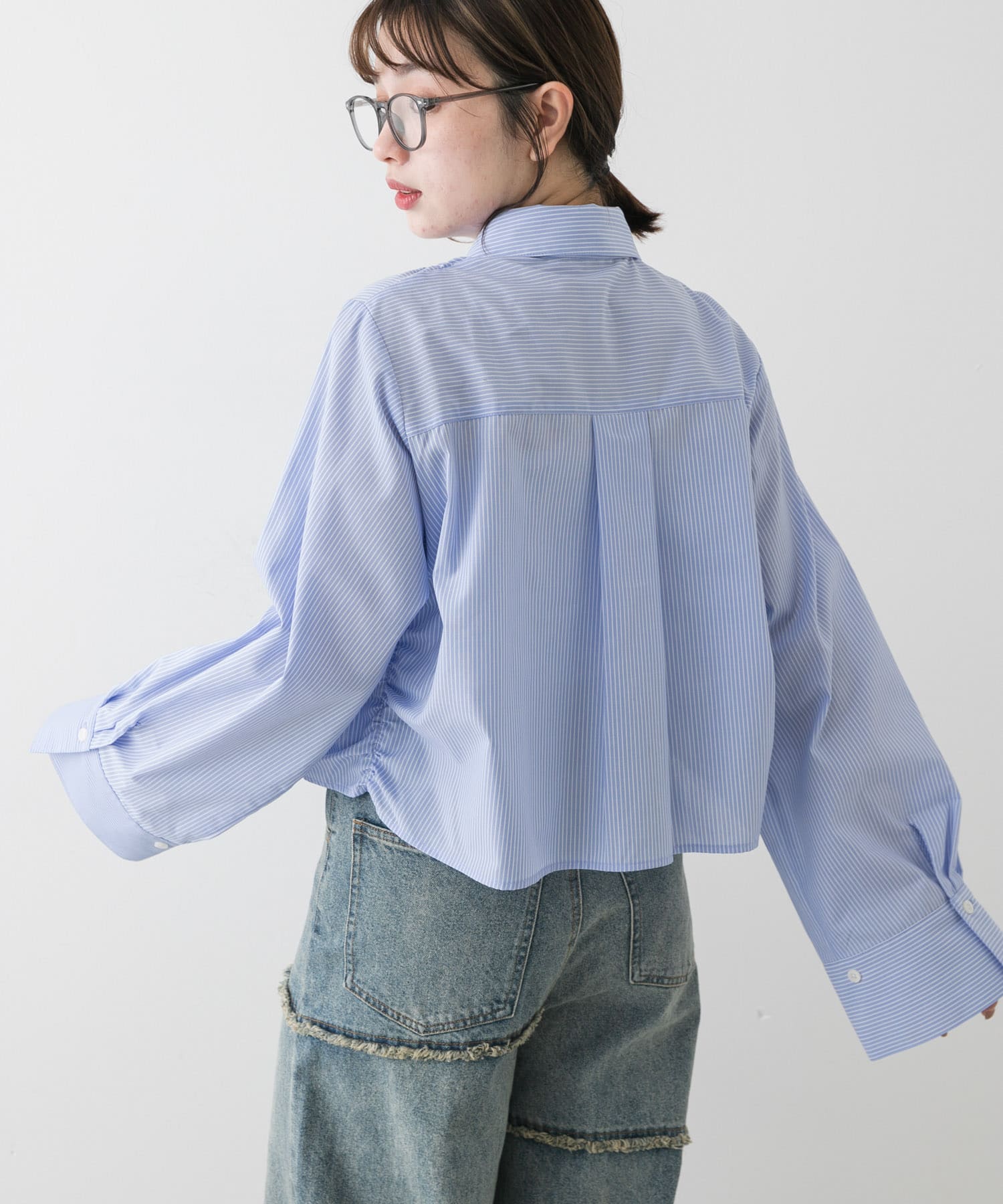 身長：158cm サイズ：one