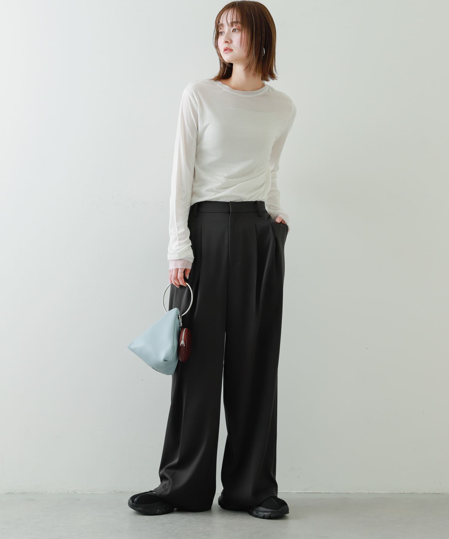 身長：169cm サイズ：L