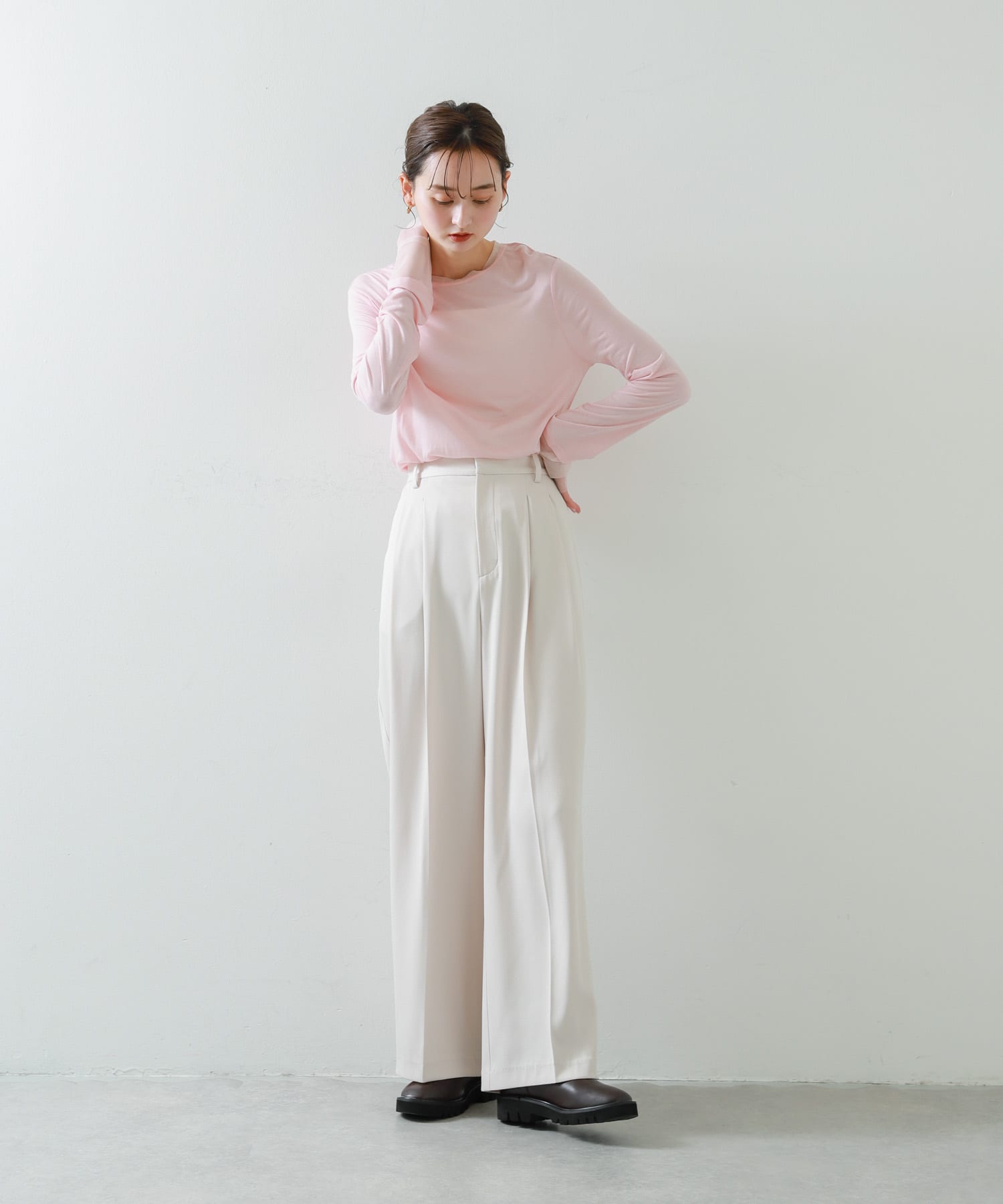身長：169cm サイズ：L
