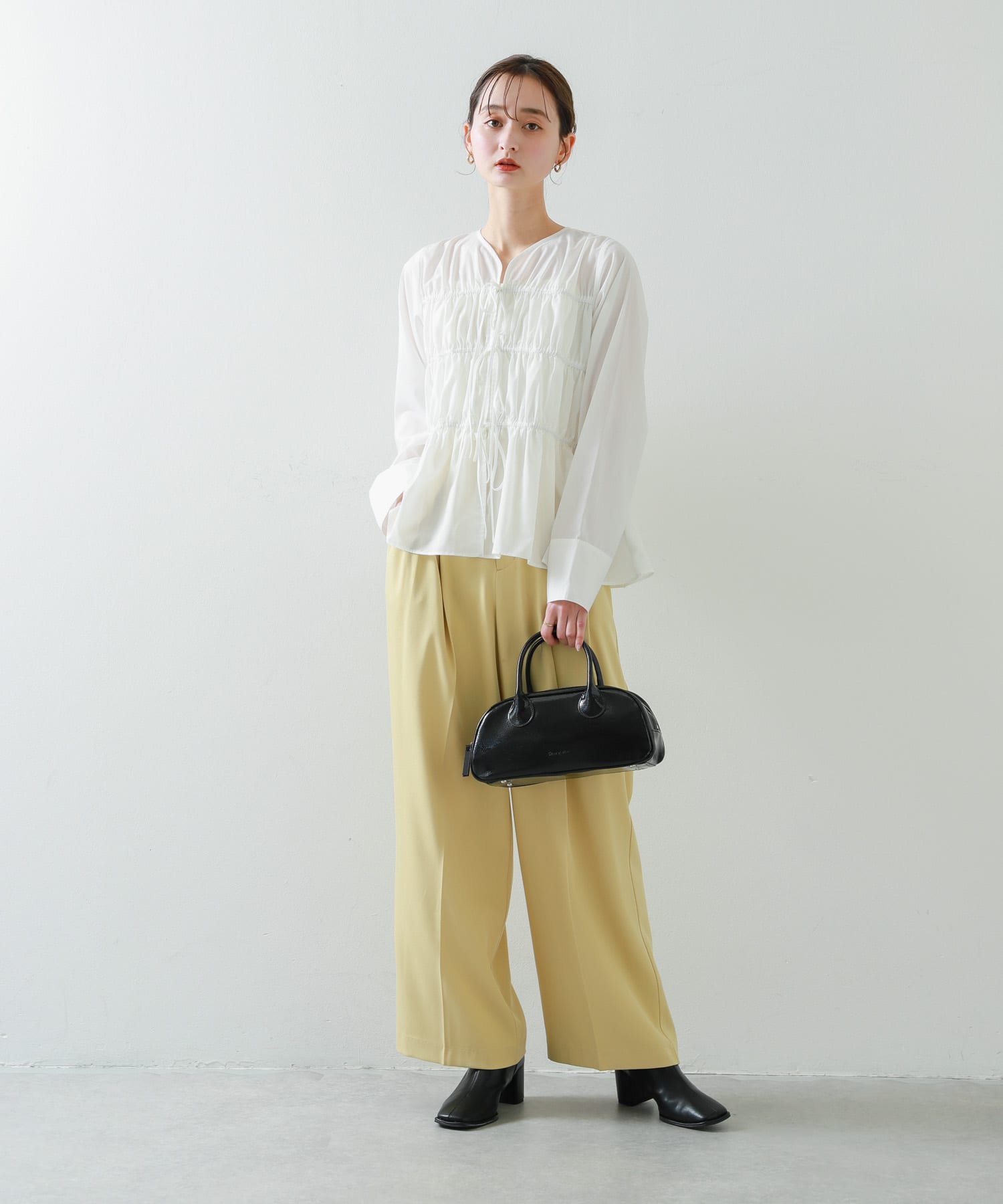 身長：169cm サイズ：L