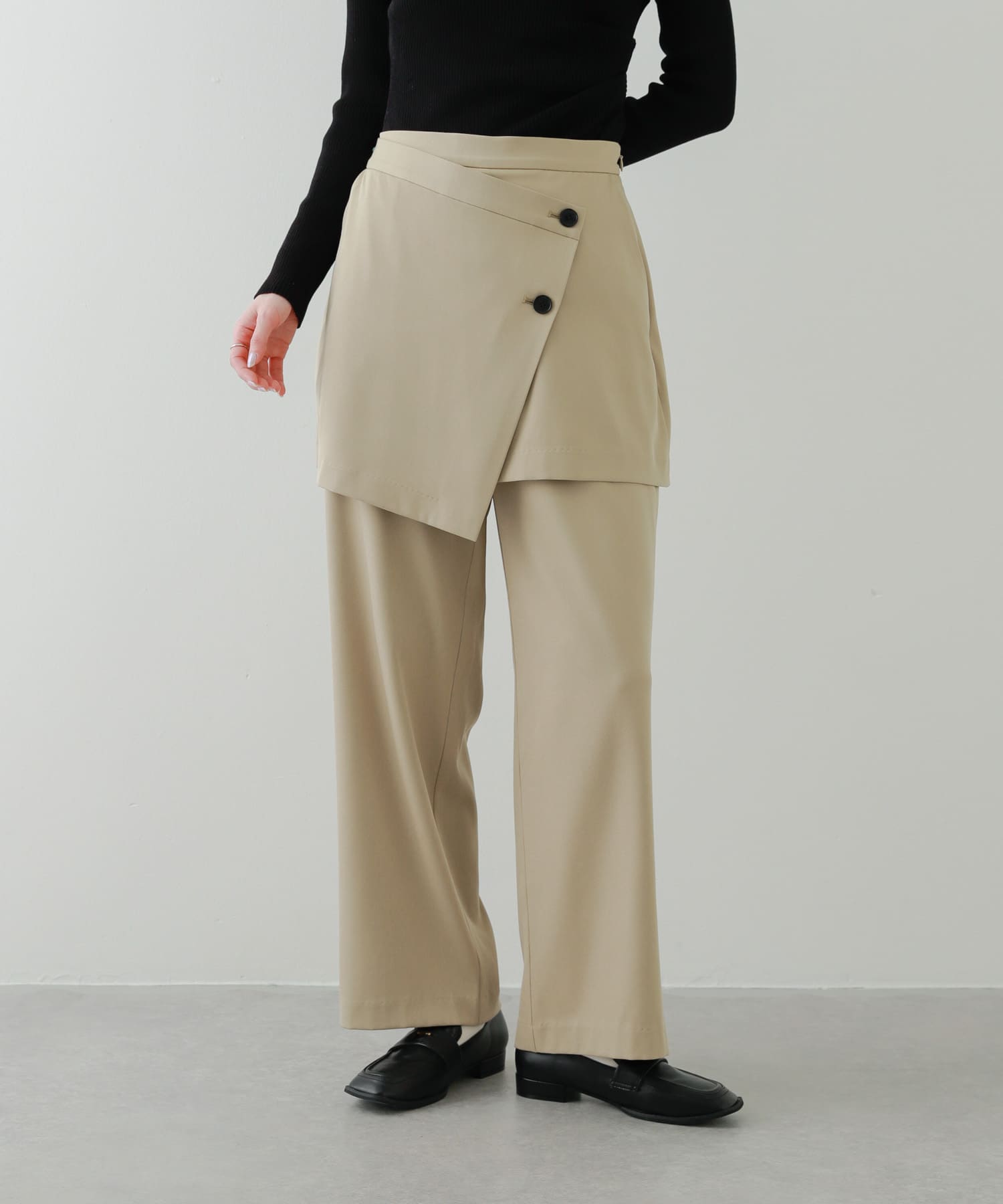 レイヤードパンツ