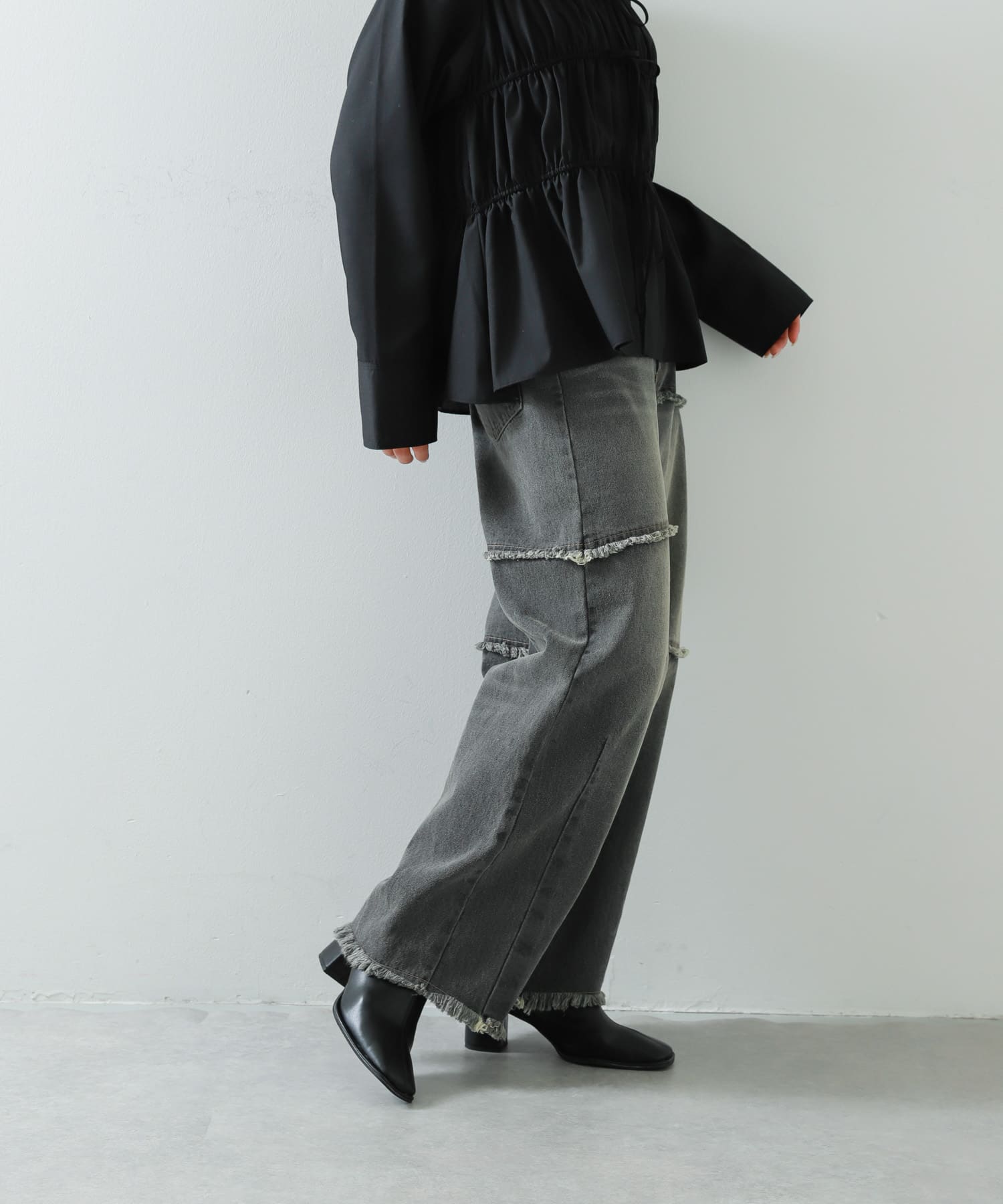 身長：158cm サイズ：M