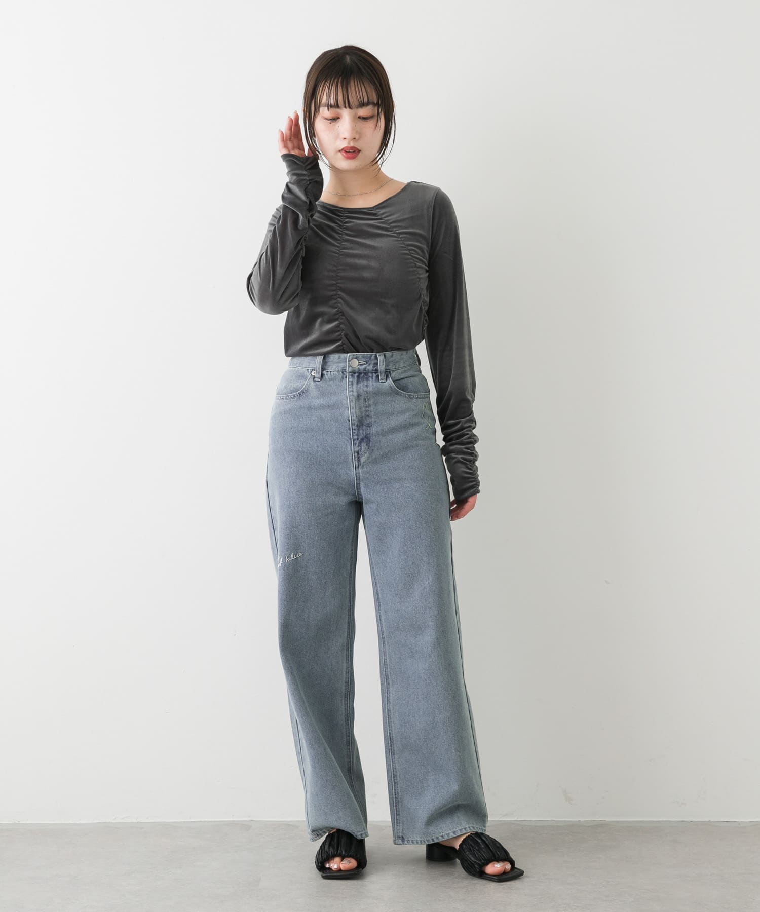 身長：158cm サイズ：S