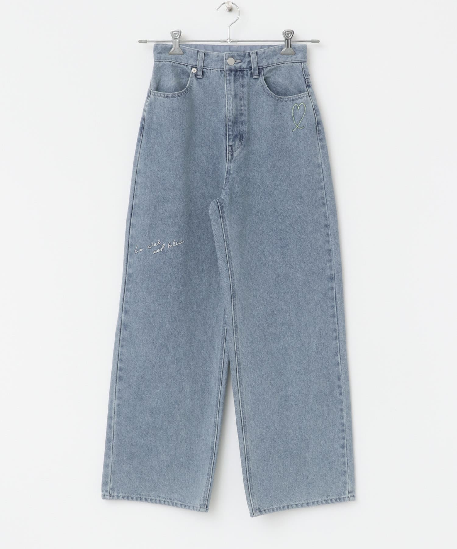 nowos WIDE LEG JEANS ワイド　デニム nowos/WIDE LEG JEANS(INDIGO)