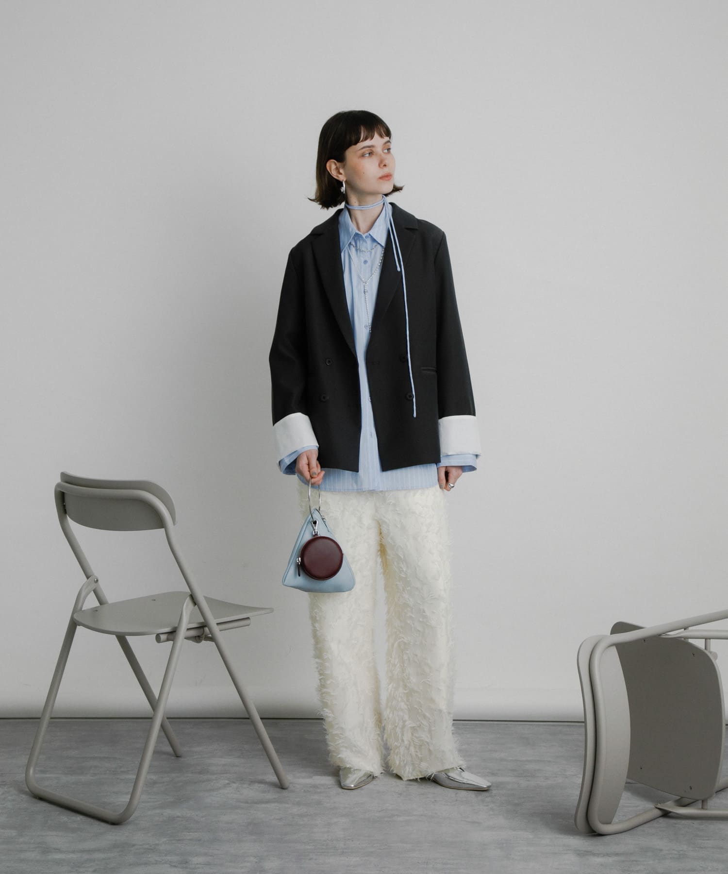 フリンジイージーパンツ