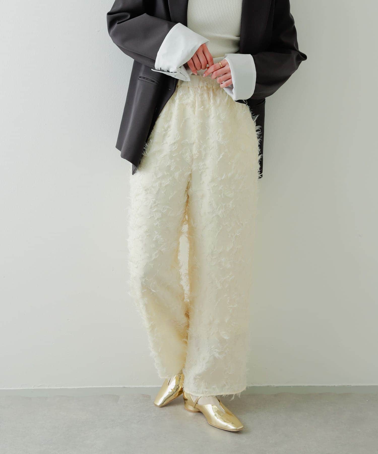 身長：169cm サイズ：one