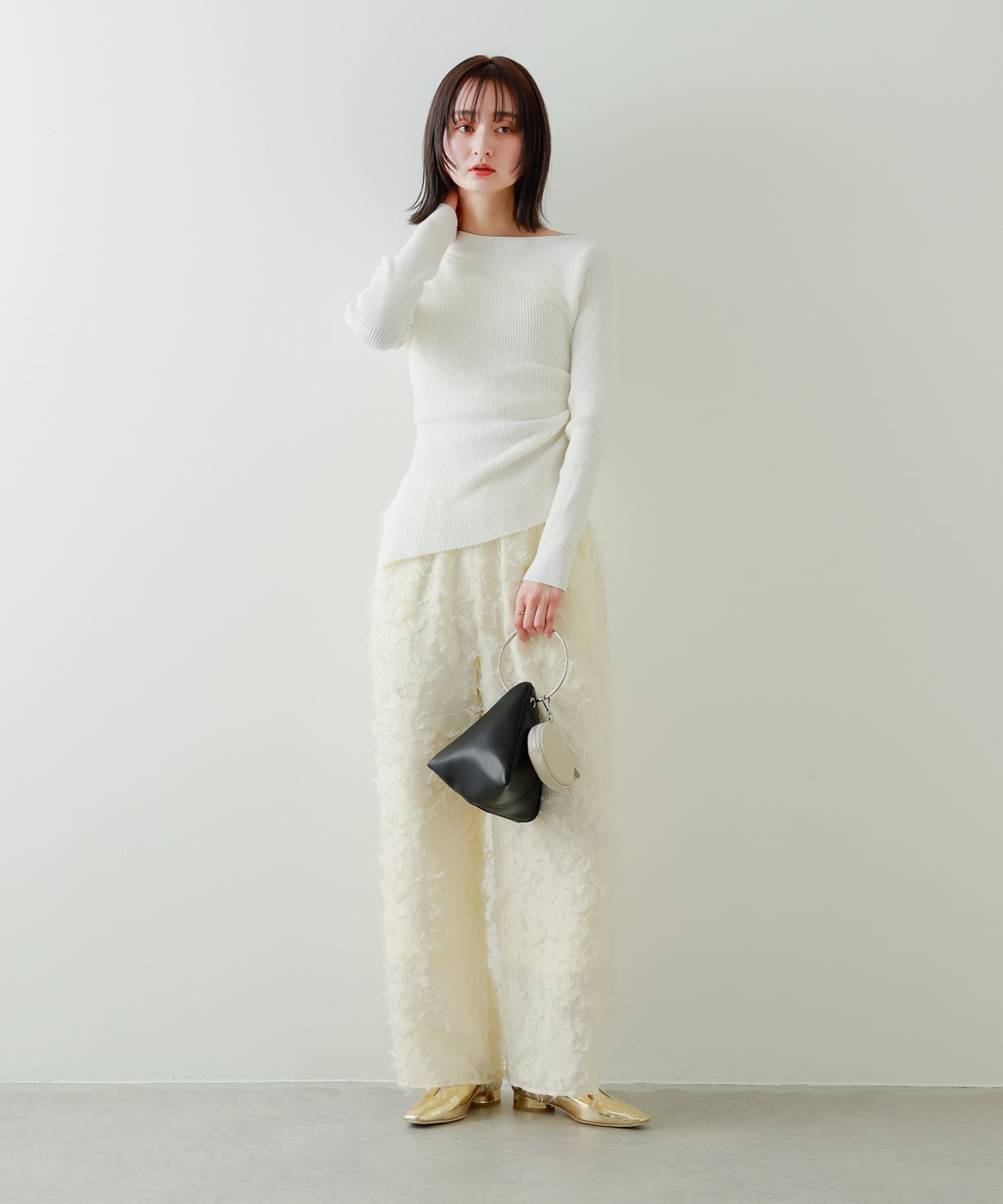 身長：169cm サイズ：one