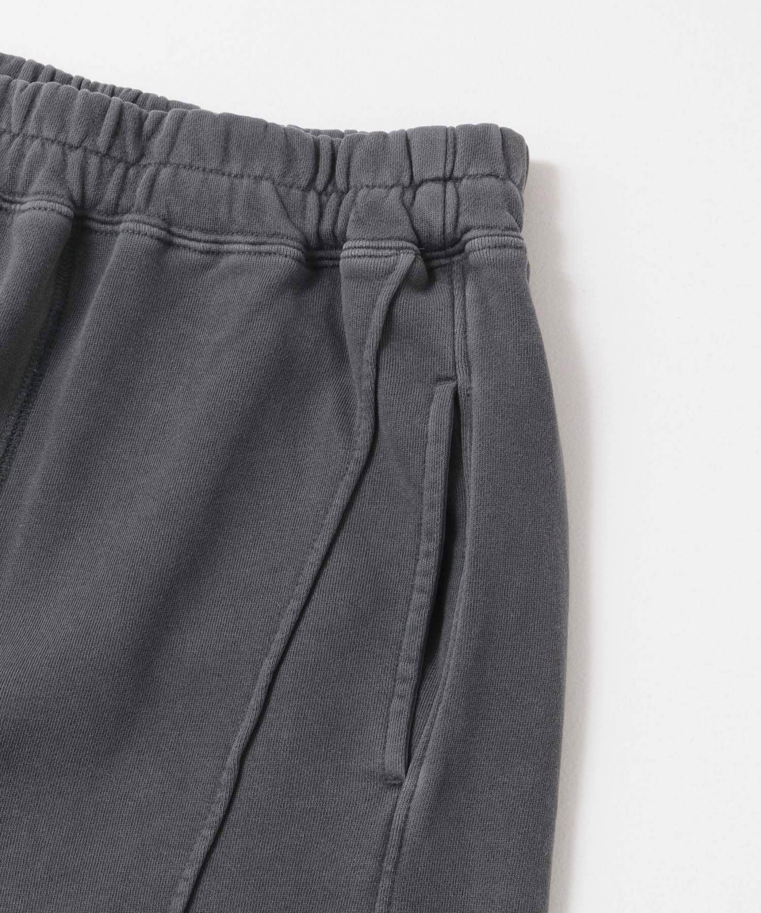 ピグメントスウェットパンツ CHARCOAL one