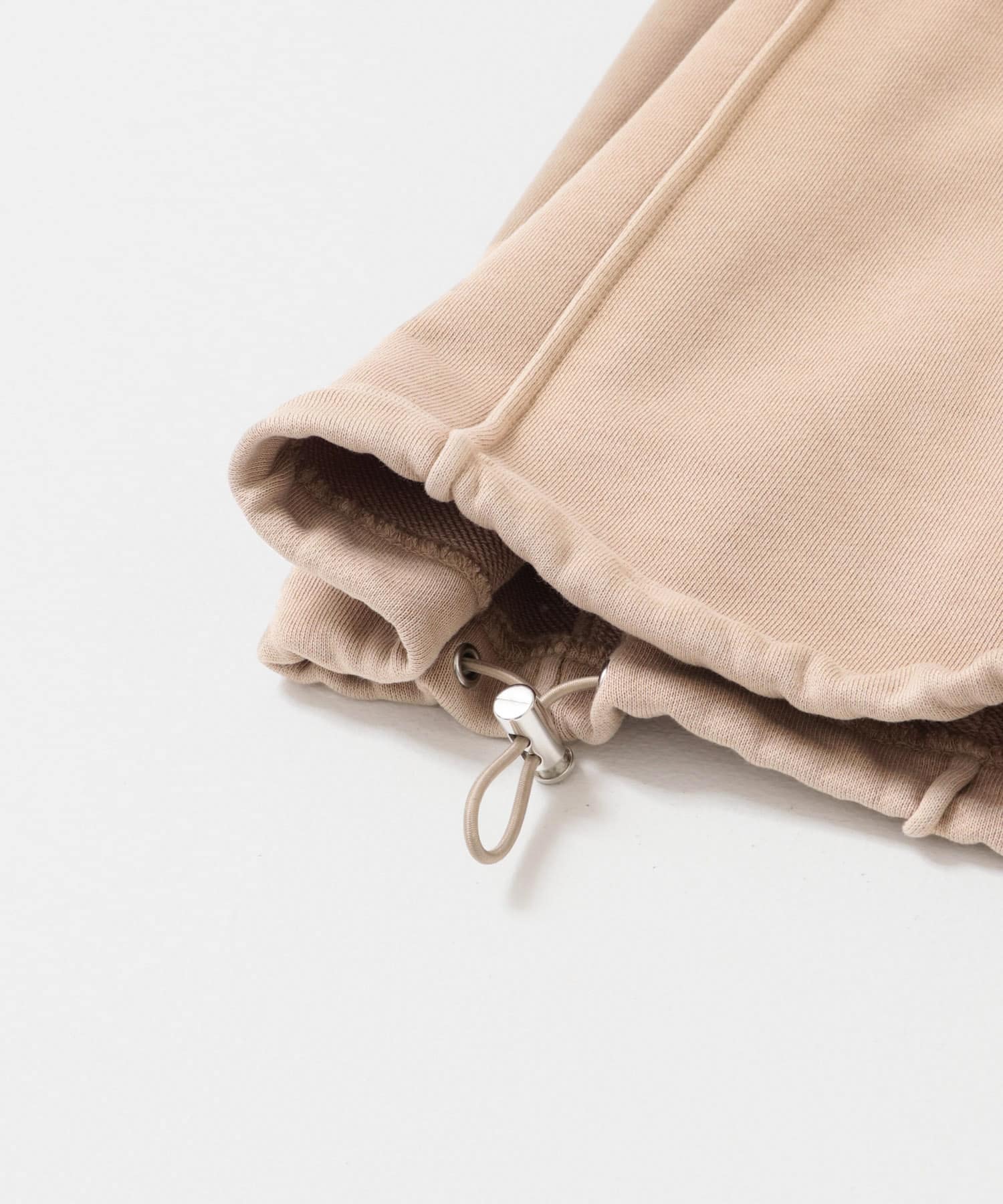 ピグメントスウェットパンツ BEIGE one