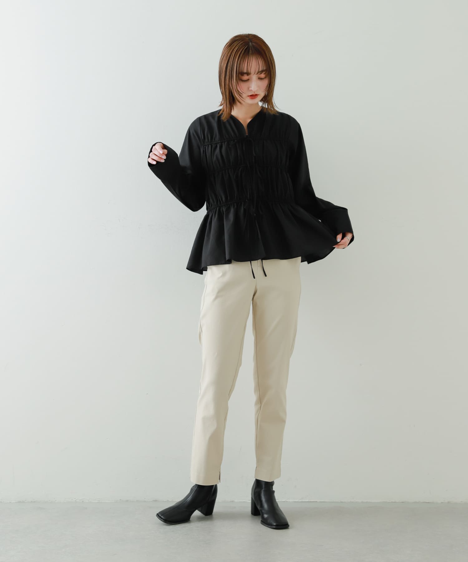 身長：169cm サイズ：M