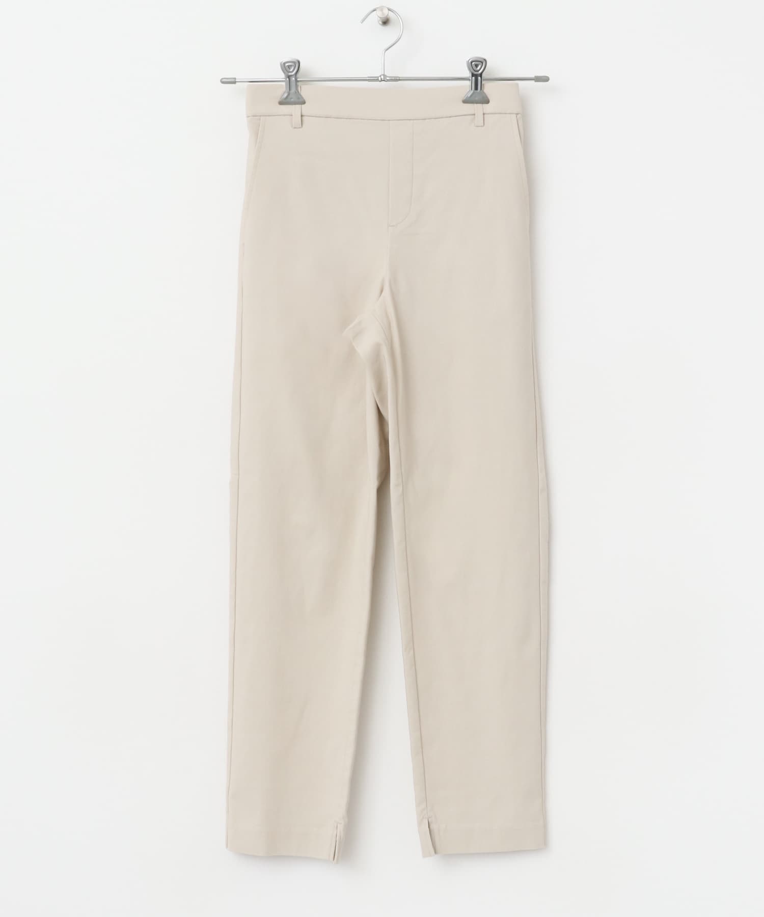 ストレッチテーパードイージーパンツ GREIGE S