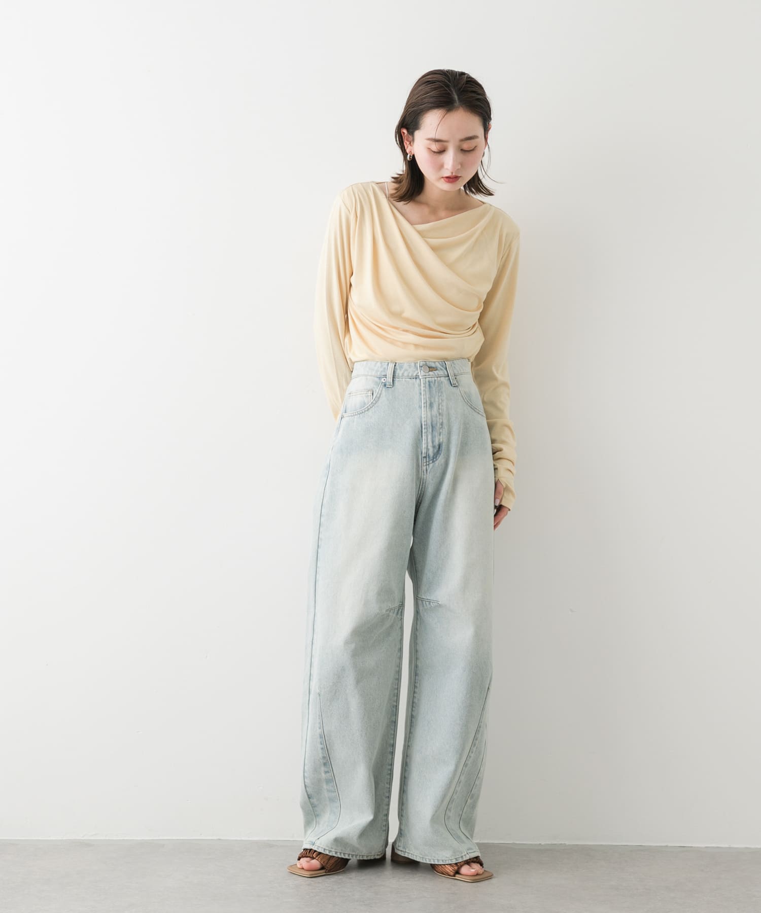 身長：169cm サイズ：L