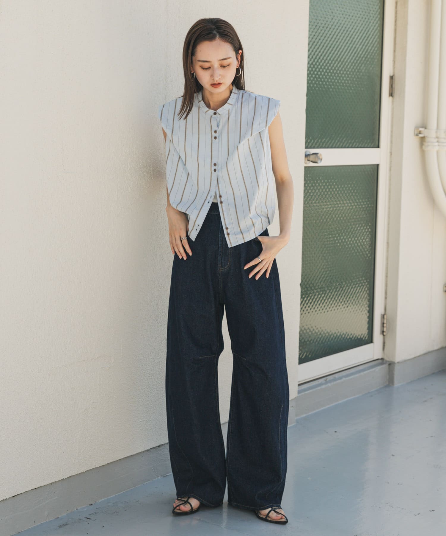 身長：169cm サイズ：L